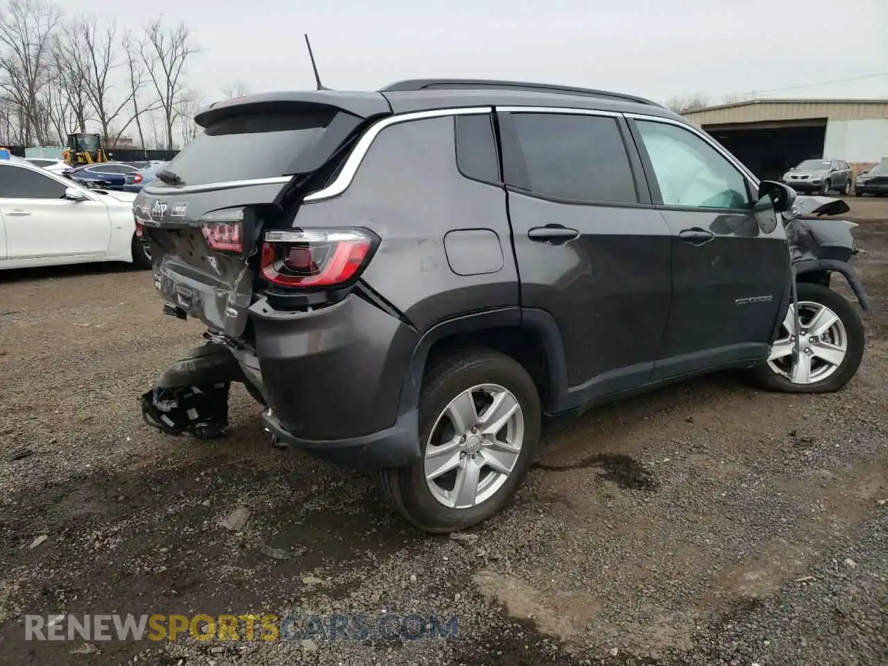 3 Photograph of a damaged car 3C4NJDBB6NT203378 JEEP COMPASS 2022