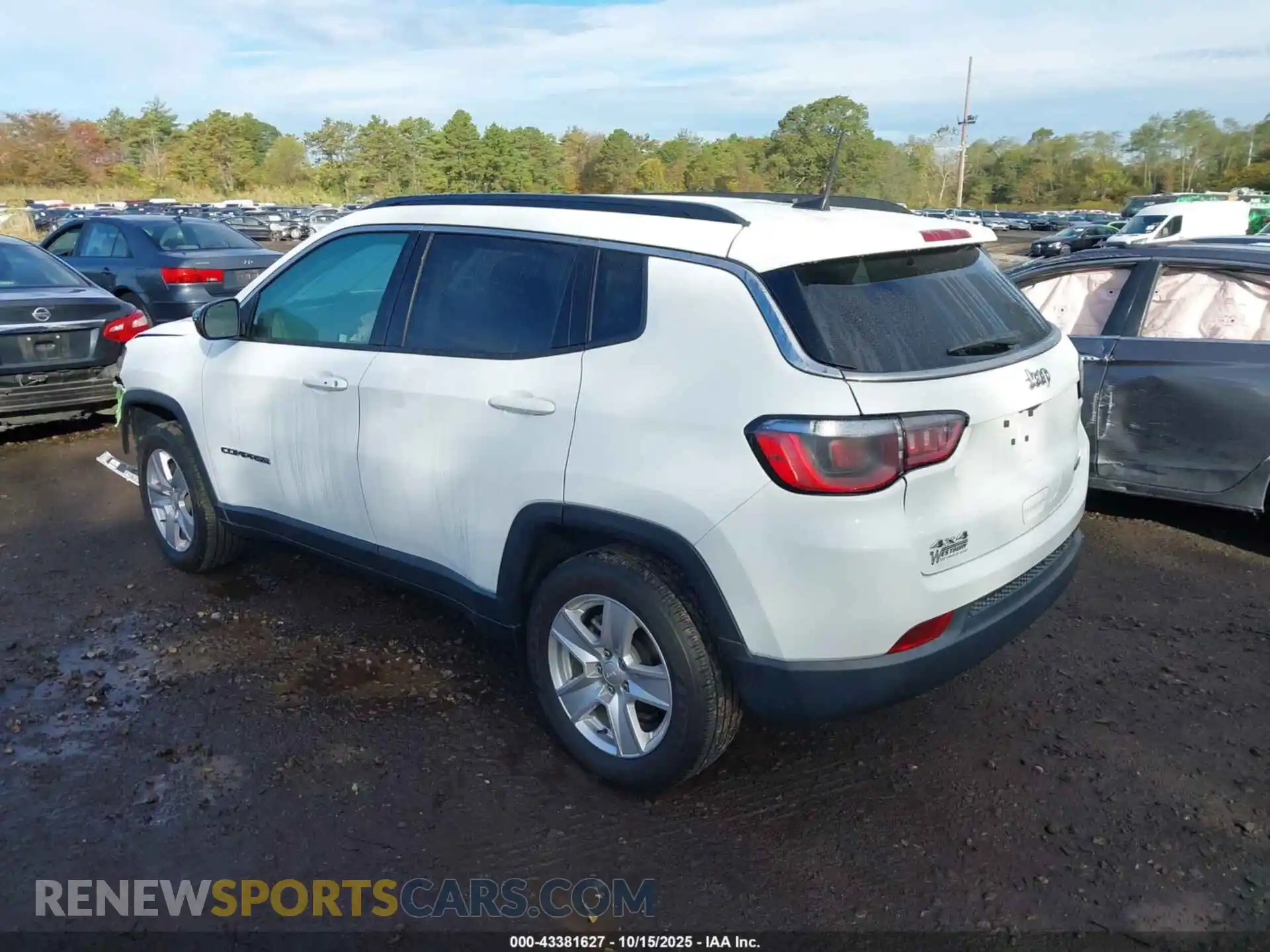 3 fotografías del automóvil dañado 3C4NJDBB6NT230743 JEEP COMPASS 2022