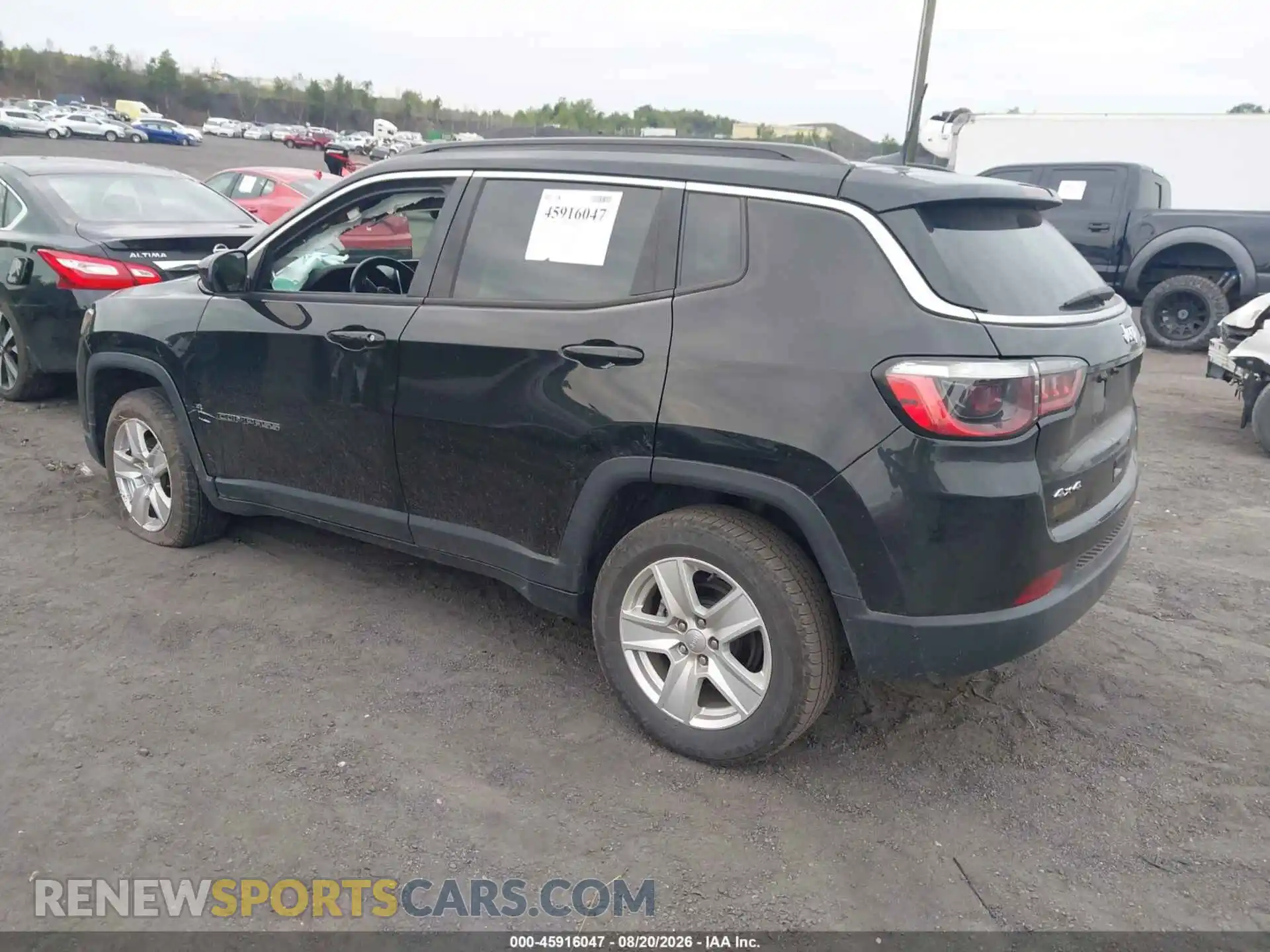 3 Photograph of a damaged car 3C4NJDBB7NT151131 JEEP COMPASS 2022