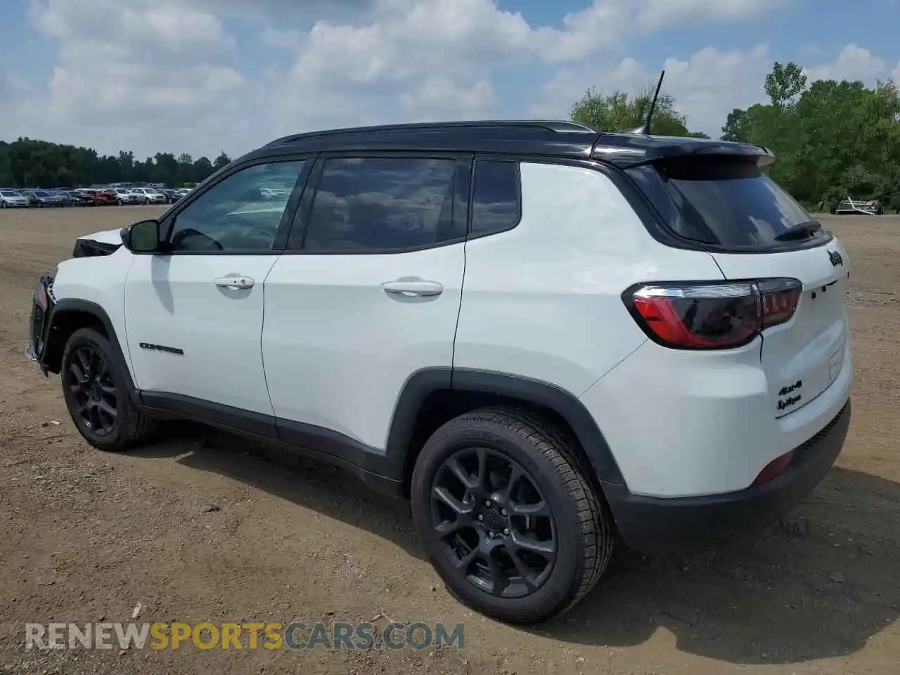 2 Photograph of a damaged car 3C4NJDBB7NT224109 JEEP COMPASS 2022