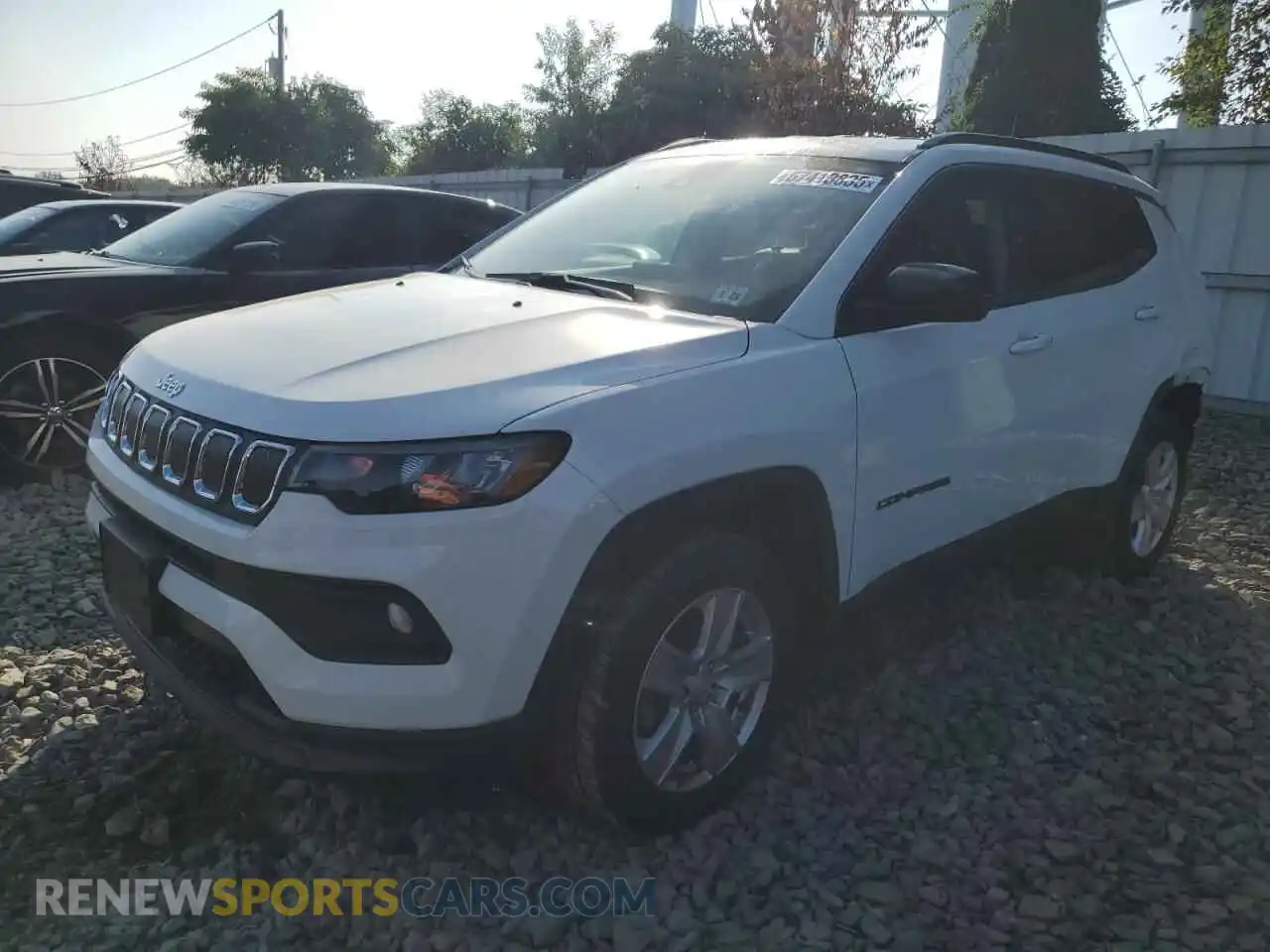 1 fotografías del automóvil dañado 3C4NJDBB7NT230718 JEEP COMPASS 2022