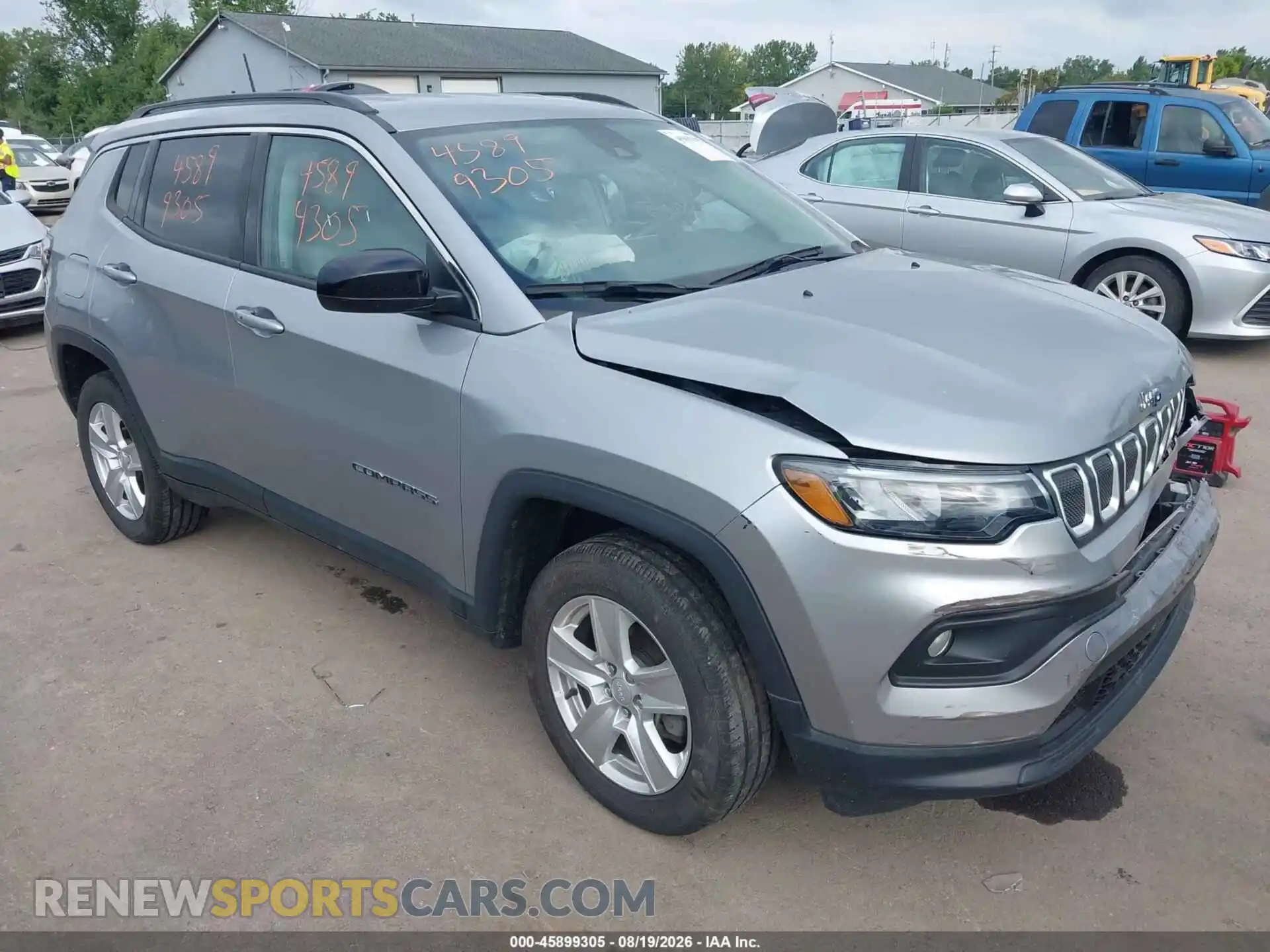 1 Фотография поврежденного автомобиля 3C4NJDBB8NT105999 JEEP COMPASS 2022