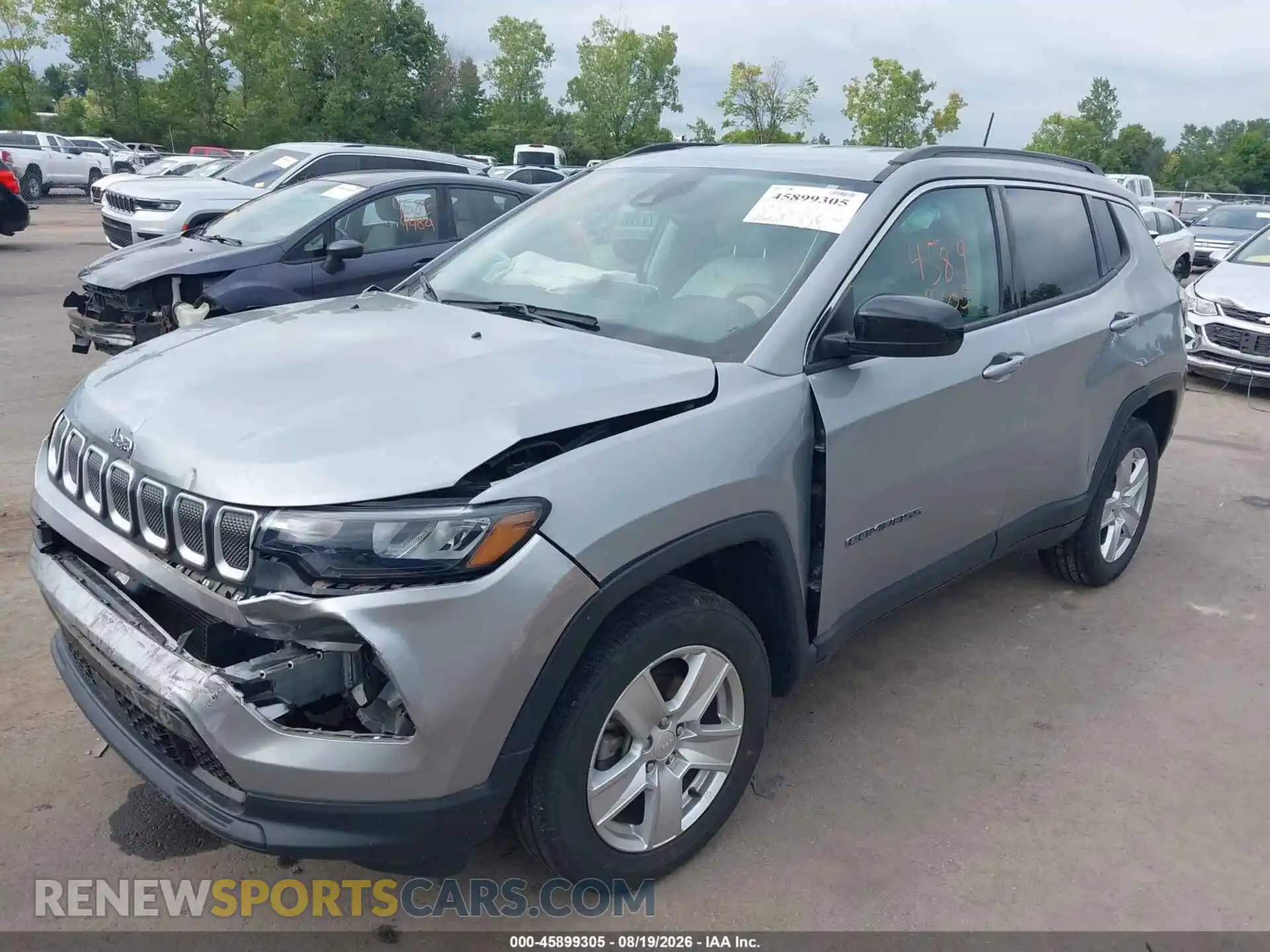 2 Фотография поврежденного автомобиля 3C4NJDBB8NT105999 JEEP COMPASS 2022