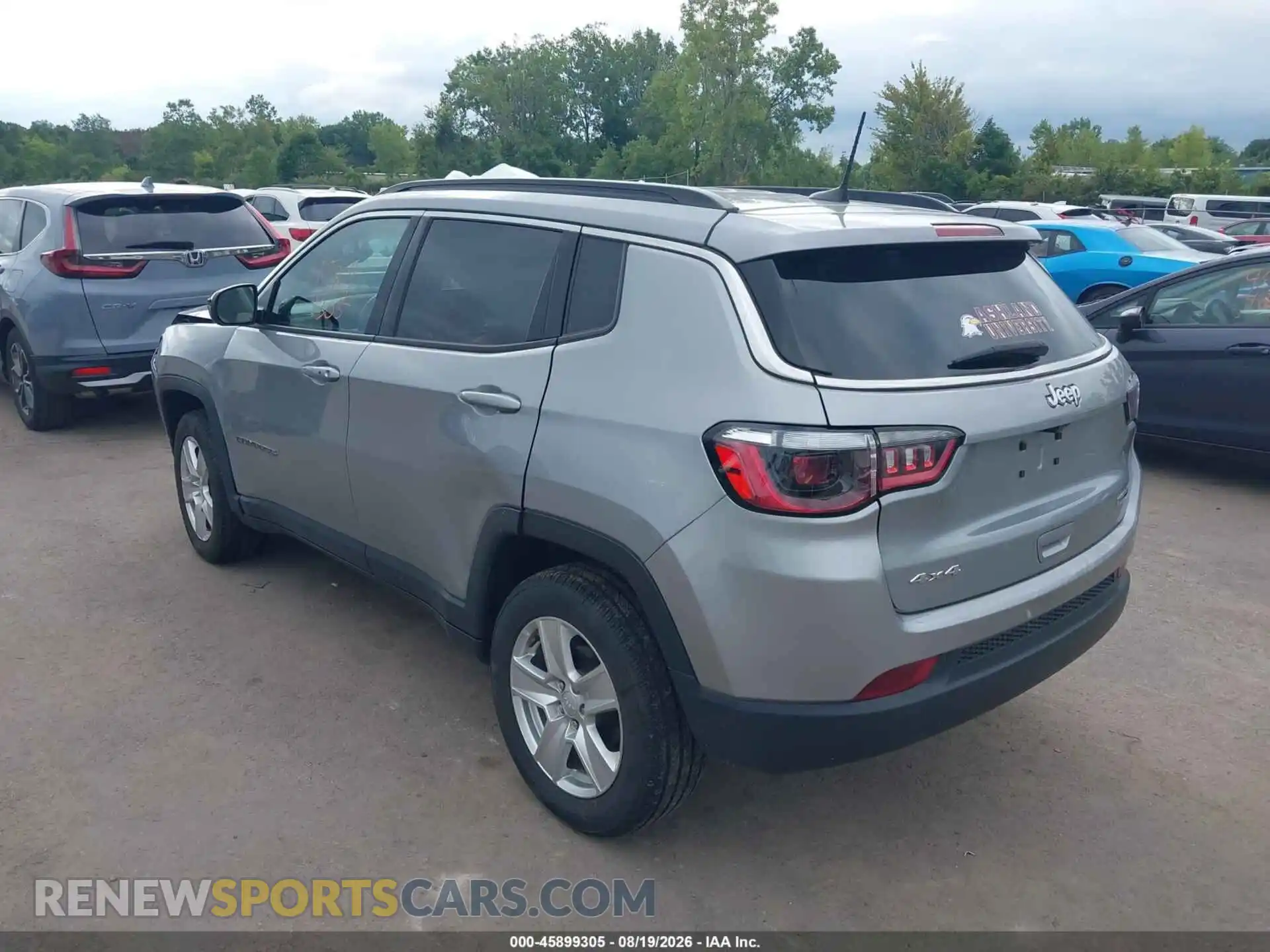 3 Фотография поврежденного автомобиля 3C4NJDBB8NT105999 JEEP COMPASS 2022
