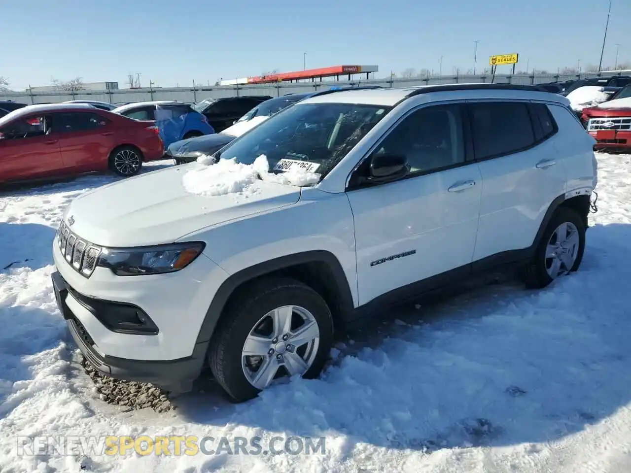 1 fotografías del automóvil dañado 3C4NJDBB8NT154605 JEEP COMPASS 2022