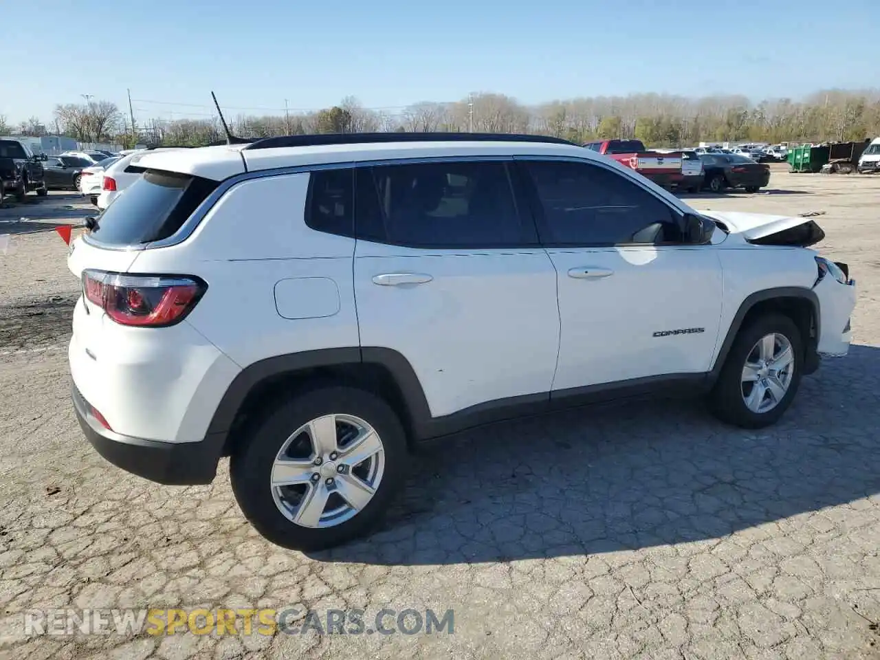 3 Photograph of a damaged car 3C4NJDBB8NT155351 JEEP COMPASS 2022