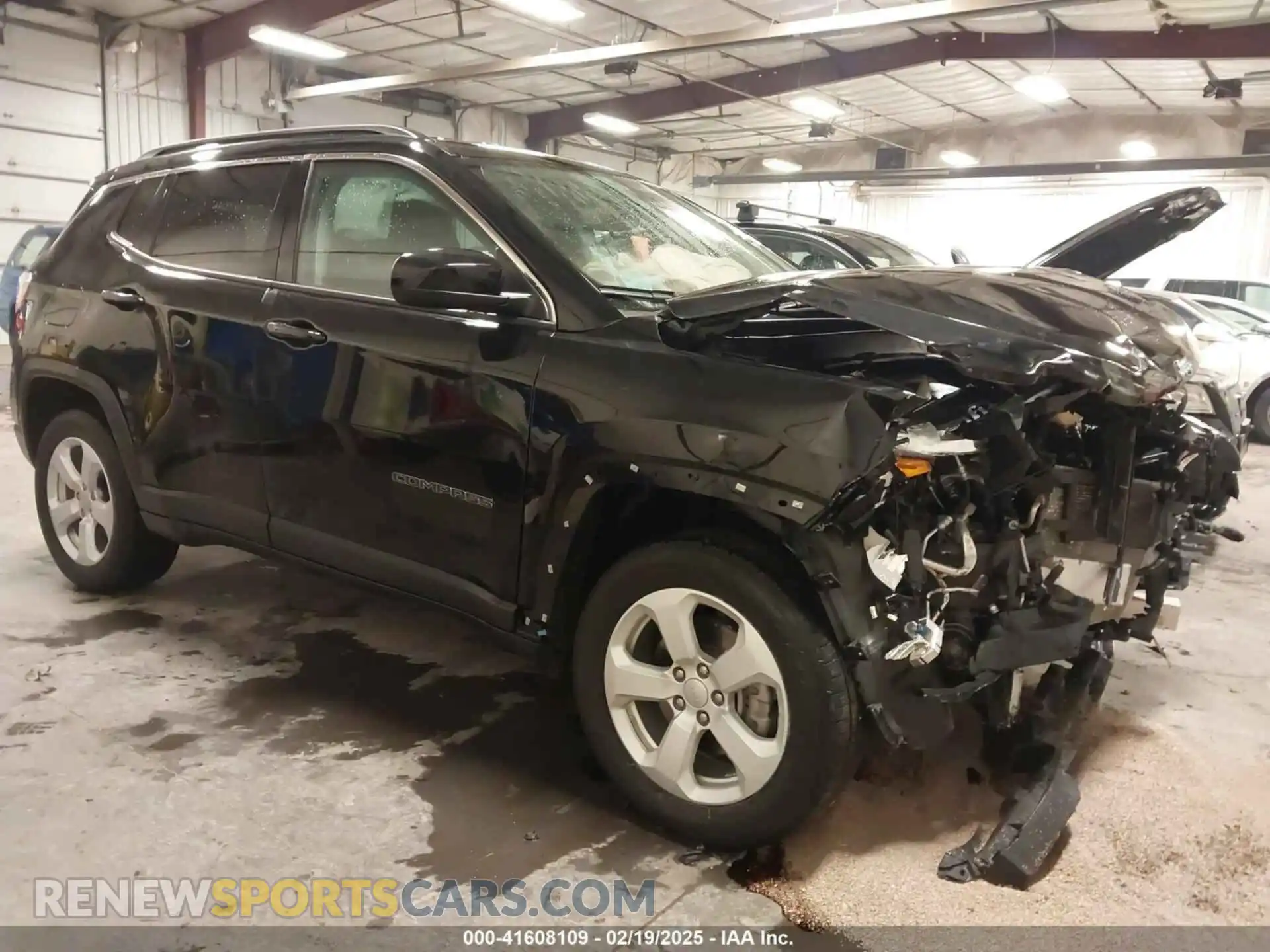 1 Photograph of a damaged car 3C4NJDBB9NT134329 JEEP COMPASS 2022