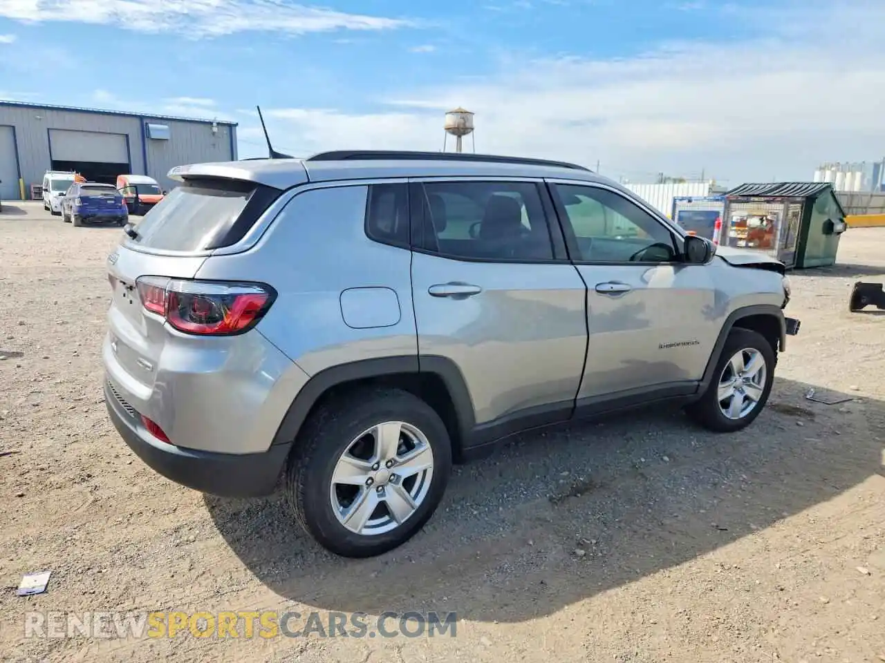 3 fotografías del automóvil dañado 3C4NJDBB9NT165631 JEEP COMPASS 2022