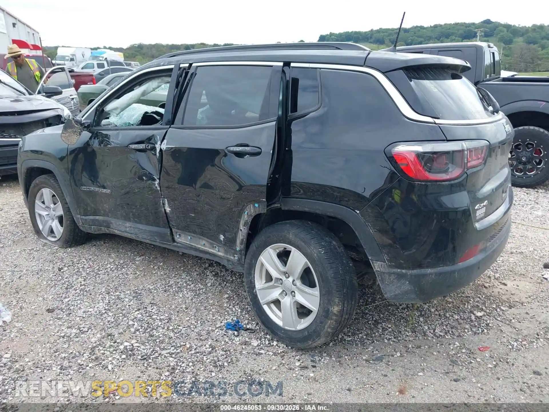 3 Photograph of a damaged car 3C4NJDBBXNT158994 JEEP COMPASS 2022