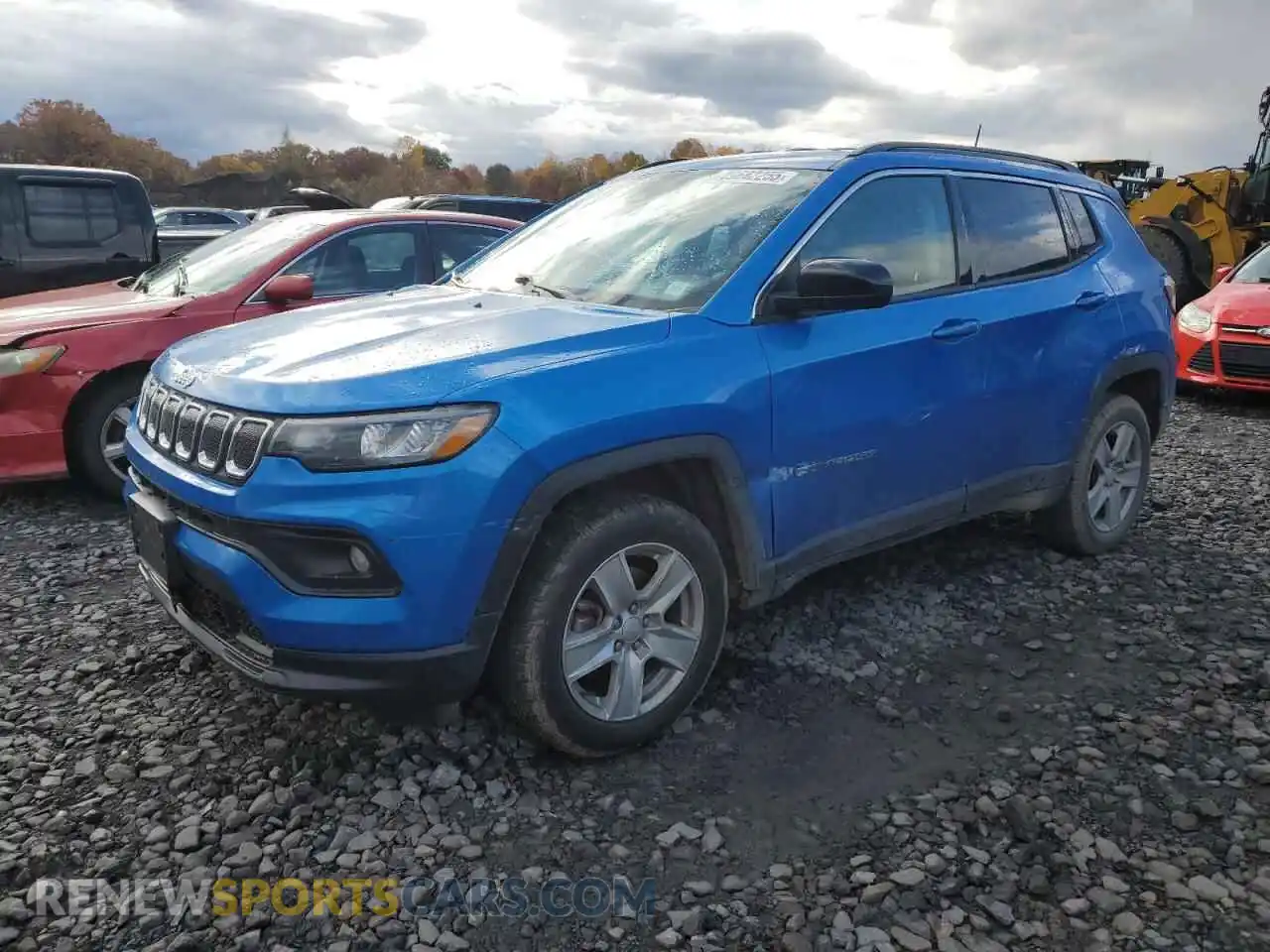 1 Photograph of a damaged car 3C4NJDBBXNT176444 JEEP COMPASS 2022