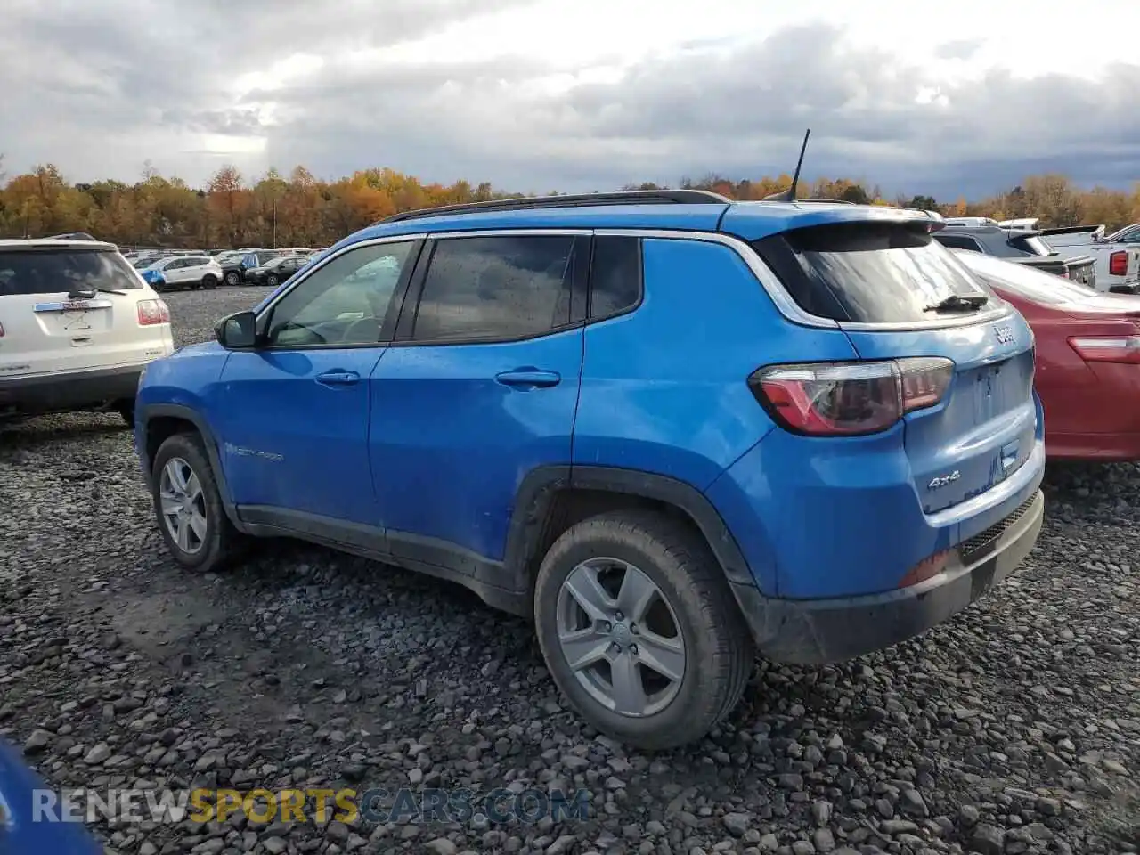 2 Photograph of a damaged car 3C4NJDBBXNT176444 JEEP COMPASS 2022