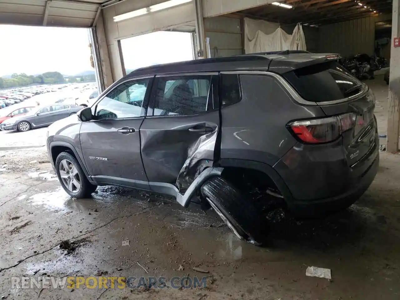 2 Photograph of a damaged car 3C4NJDBBXNT183104 JEEP COMPASS 2022