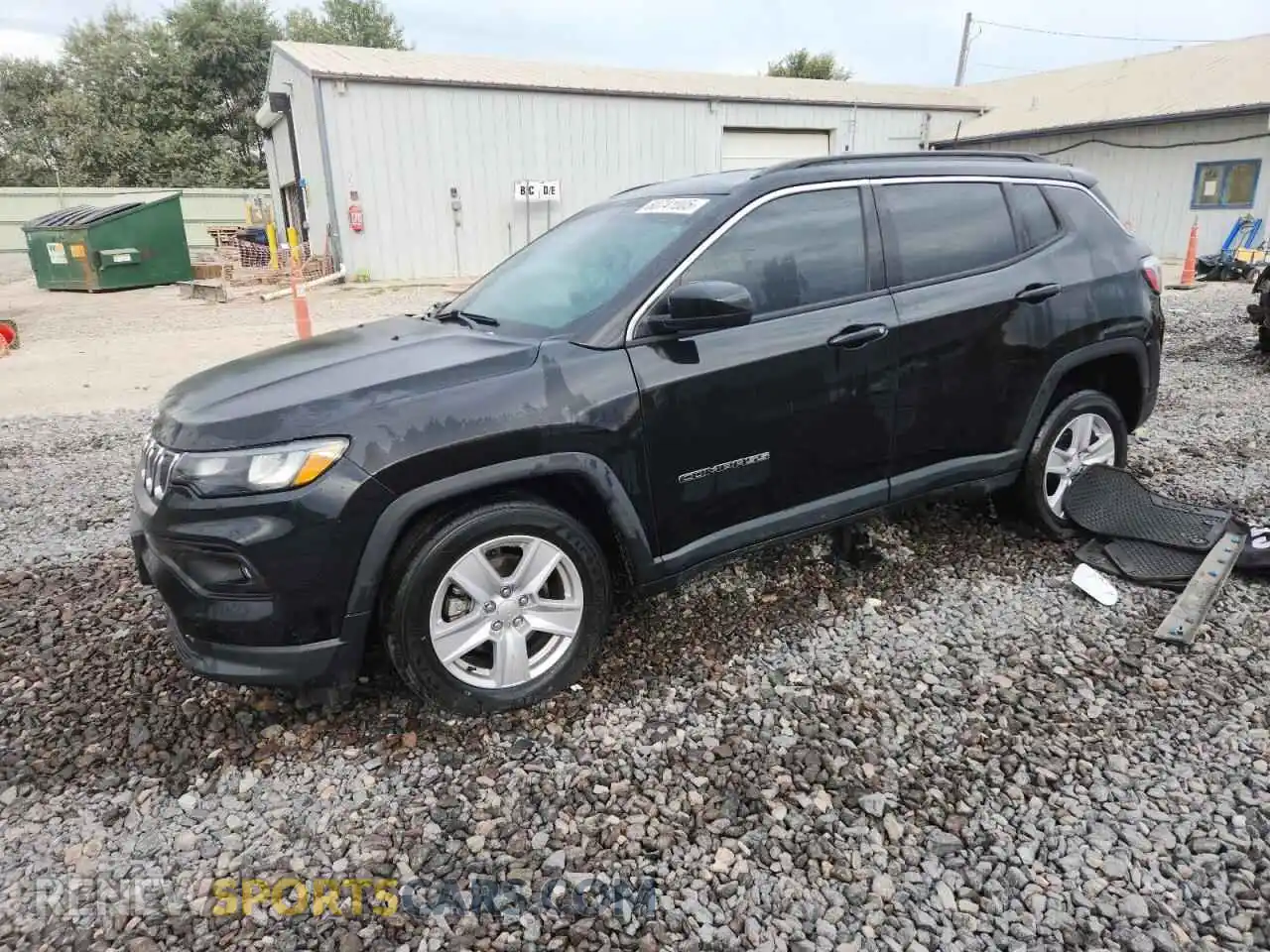 1 Photograph of a damaged car 3C4NJDBBXNT230616 JEEP COMPASS 2022