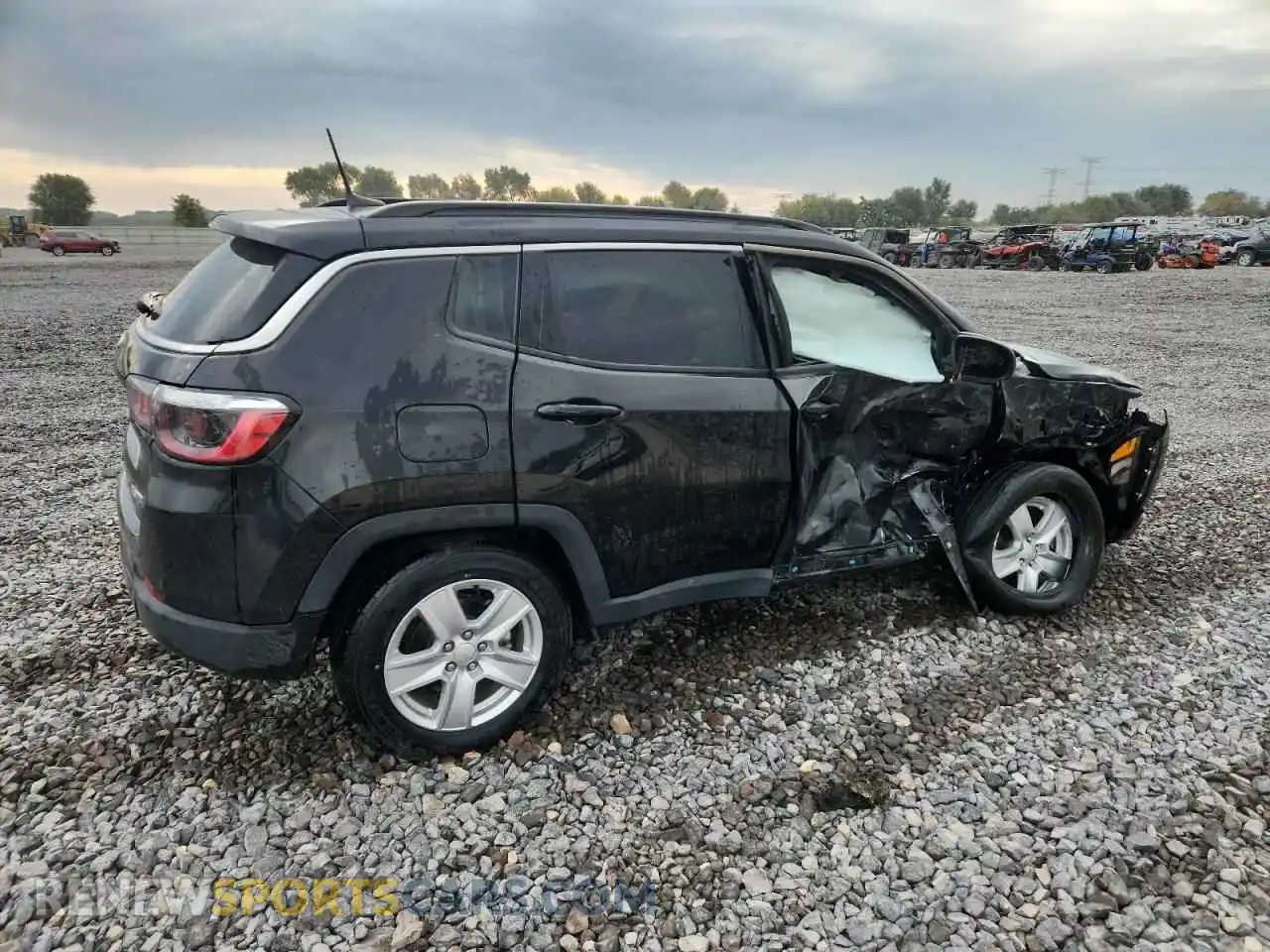 3 Photograph of a damaged car 3C4NJDBBXNT230616 JEEP COMPASS 2022