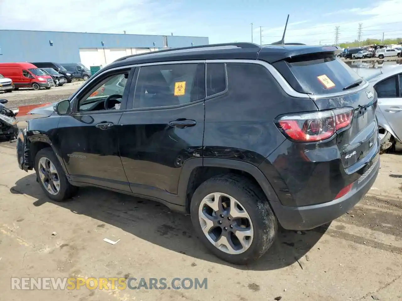 2 Photograph of a damaged car 3C4NJDCB0NT101055 JEEP COMPASS 2022