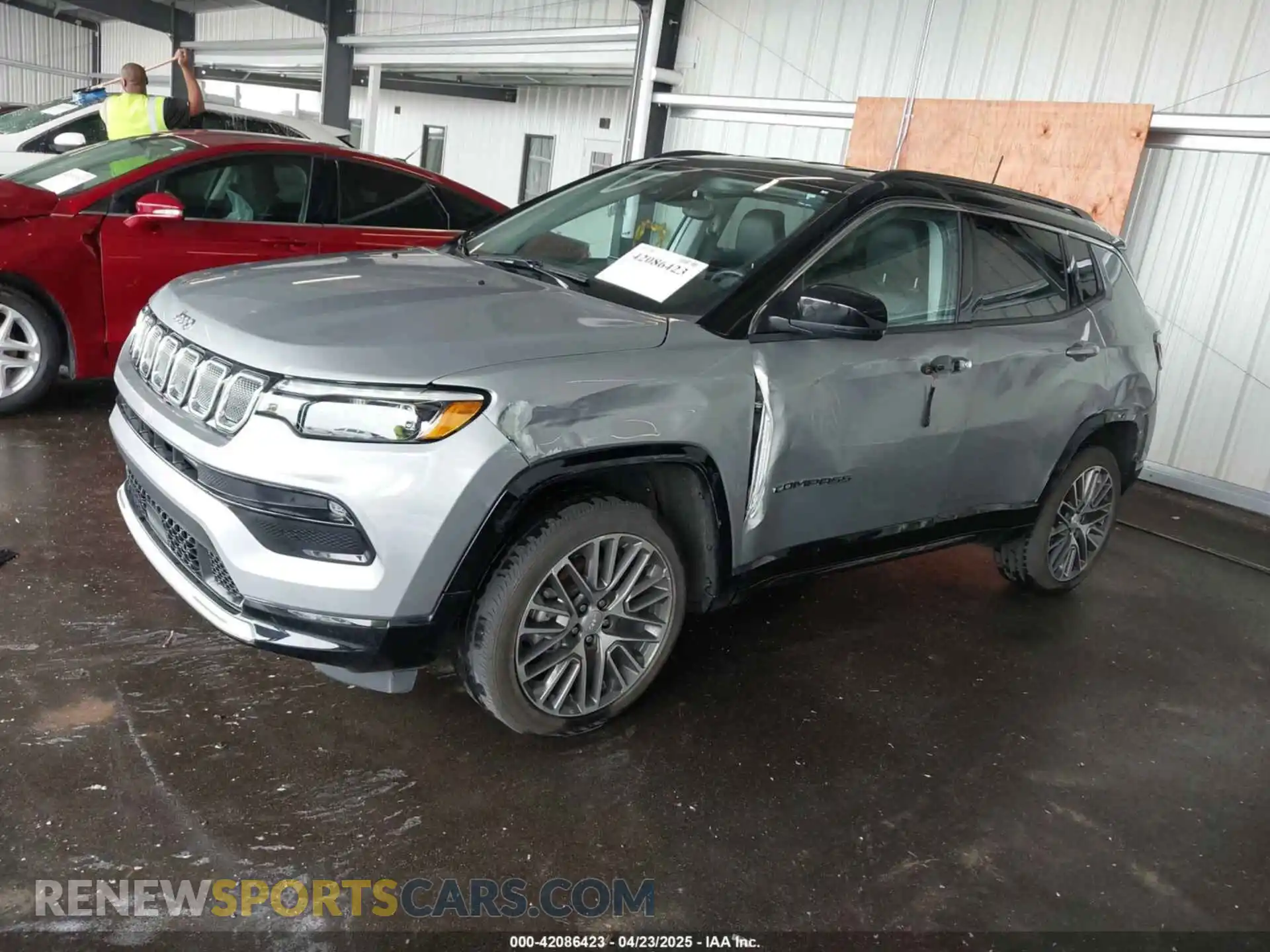 2 Photograph of a damaged car 3C4NJDCB0NT168545 JEEP COMPASS 2022