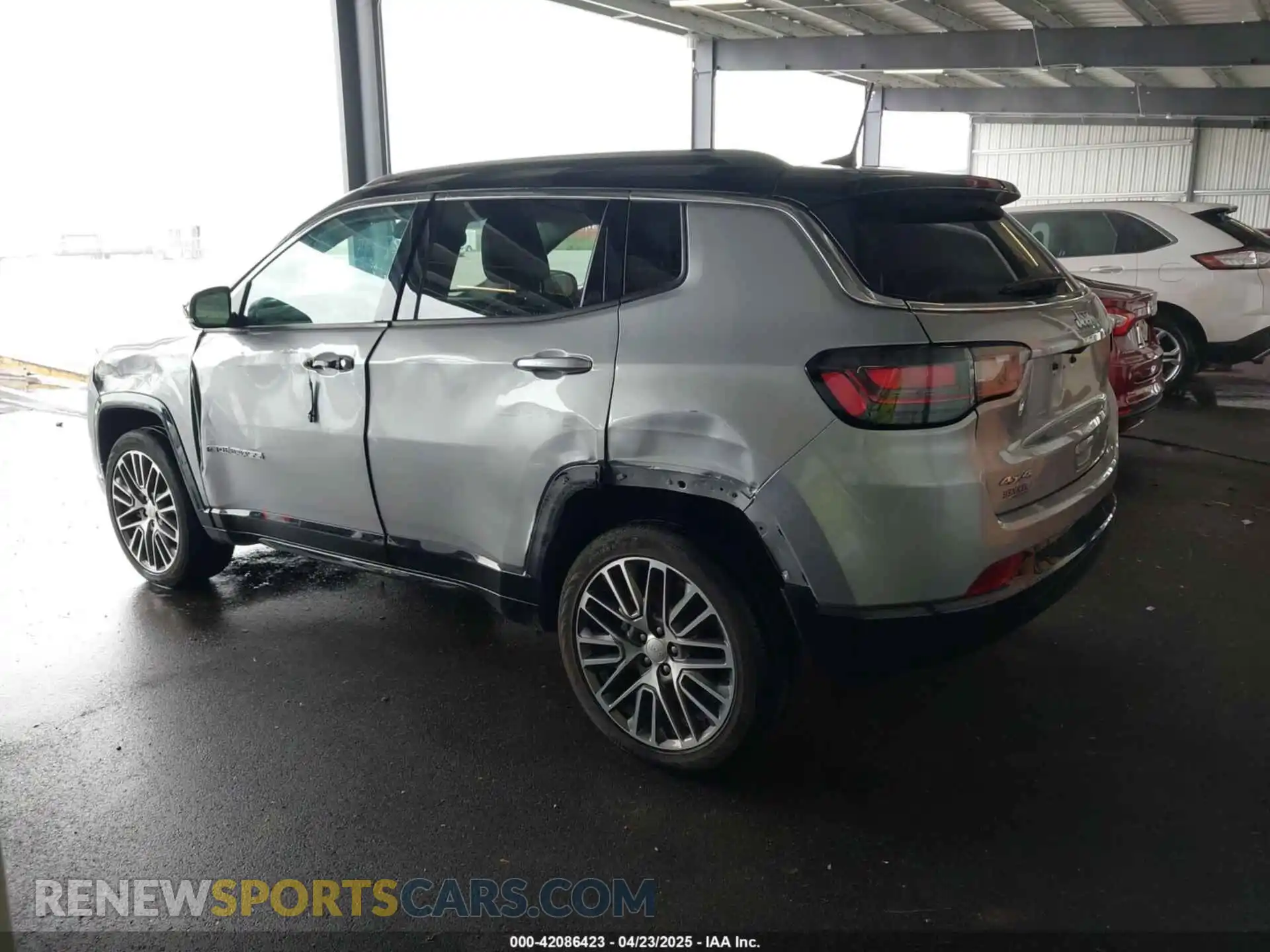 3 Photograph of a damaged car 3C4NJDCB0NT168545 JEEP COMPASS 2022