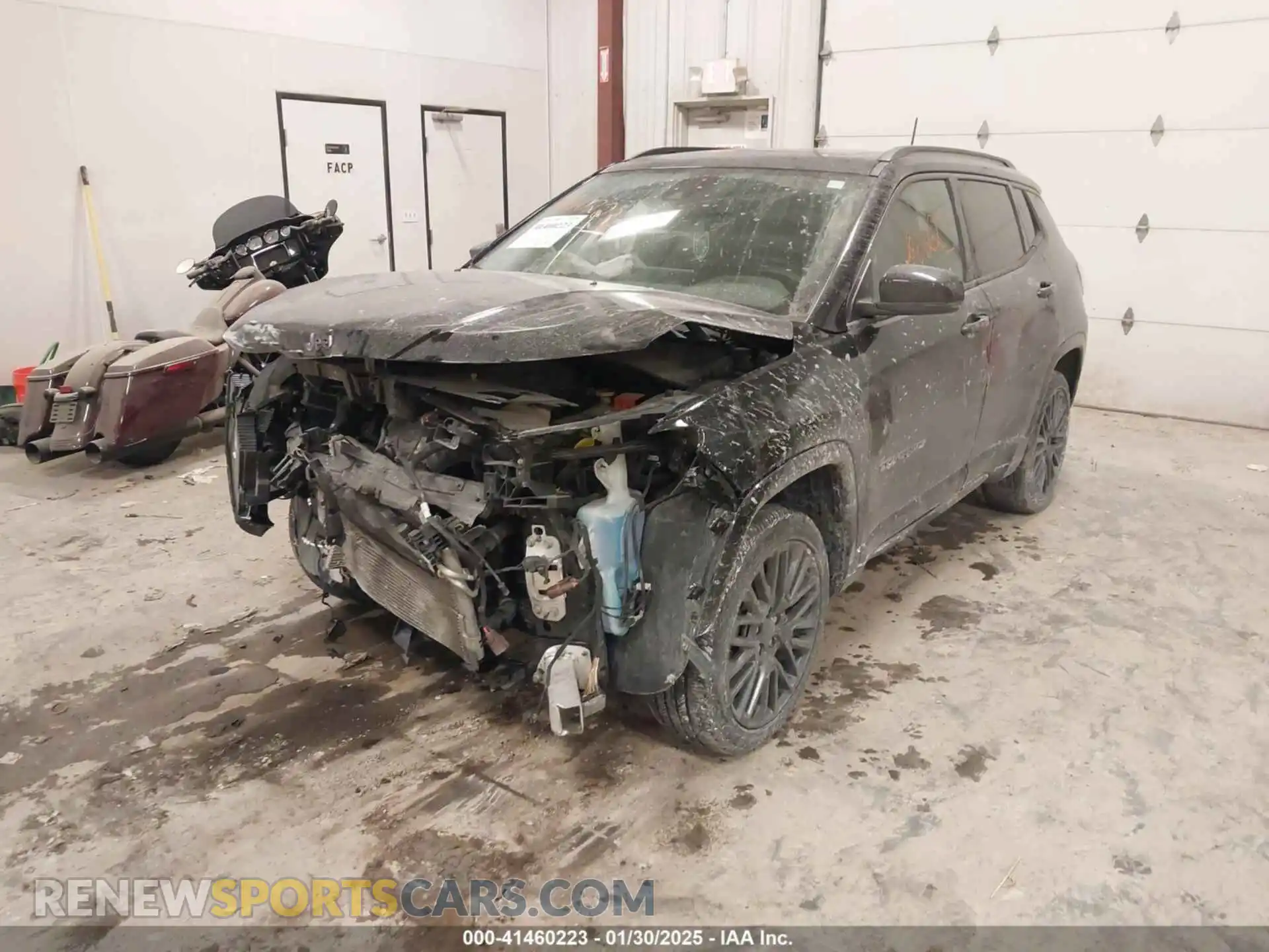 2 Photograph of a damaged car 3C4NJDCB0NT173650 JEEP COMPASS 2022
