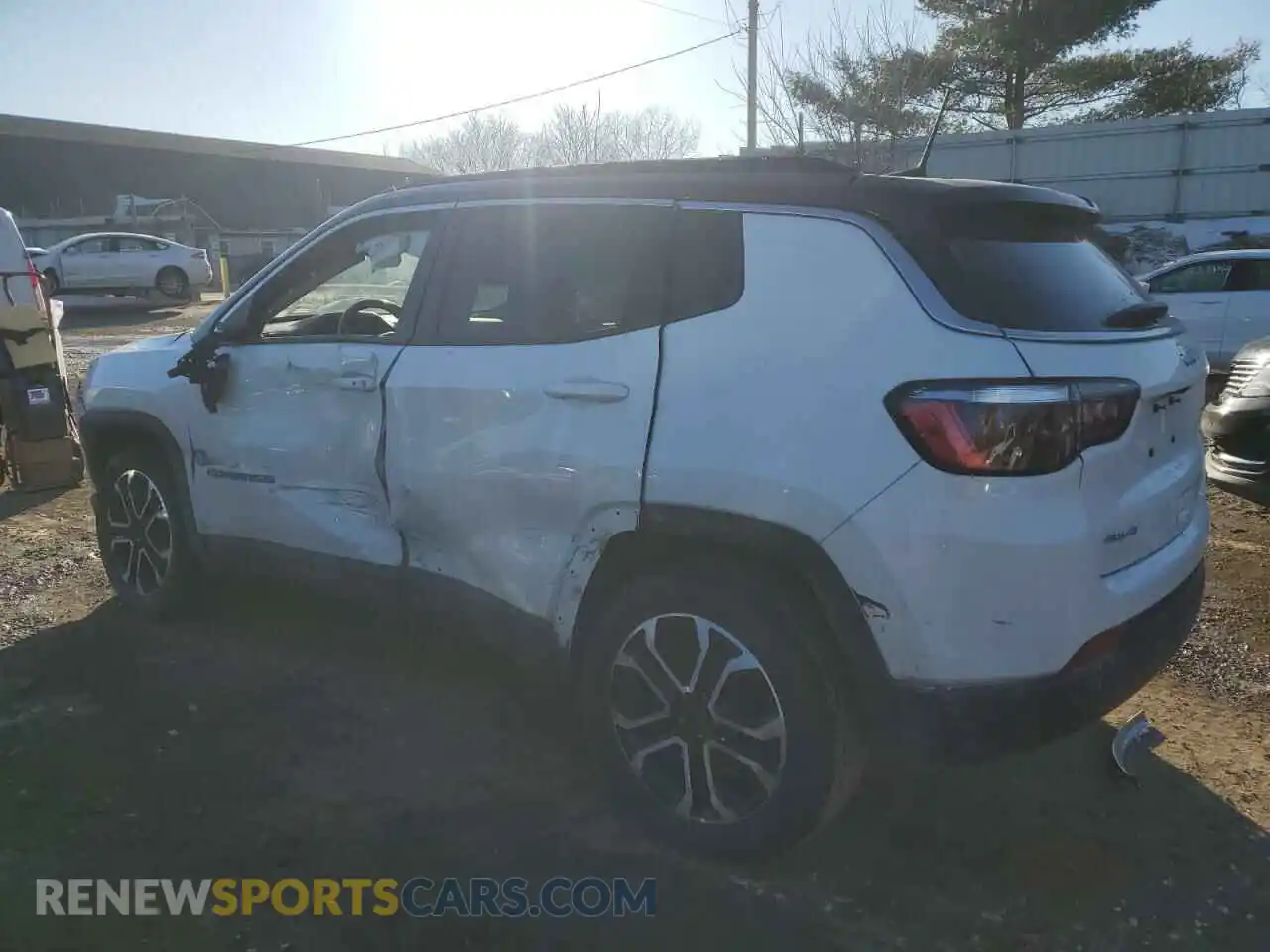 2 Photograph of a damaged car 3C4NJDCB0NT180288 JEEP COMPASS 2022