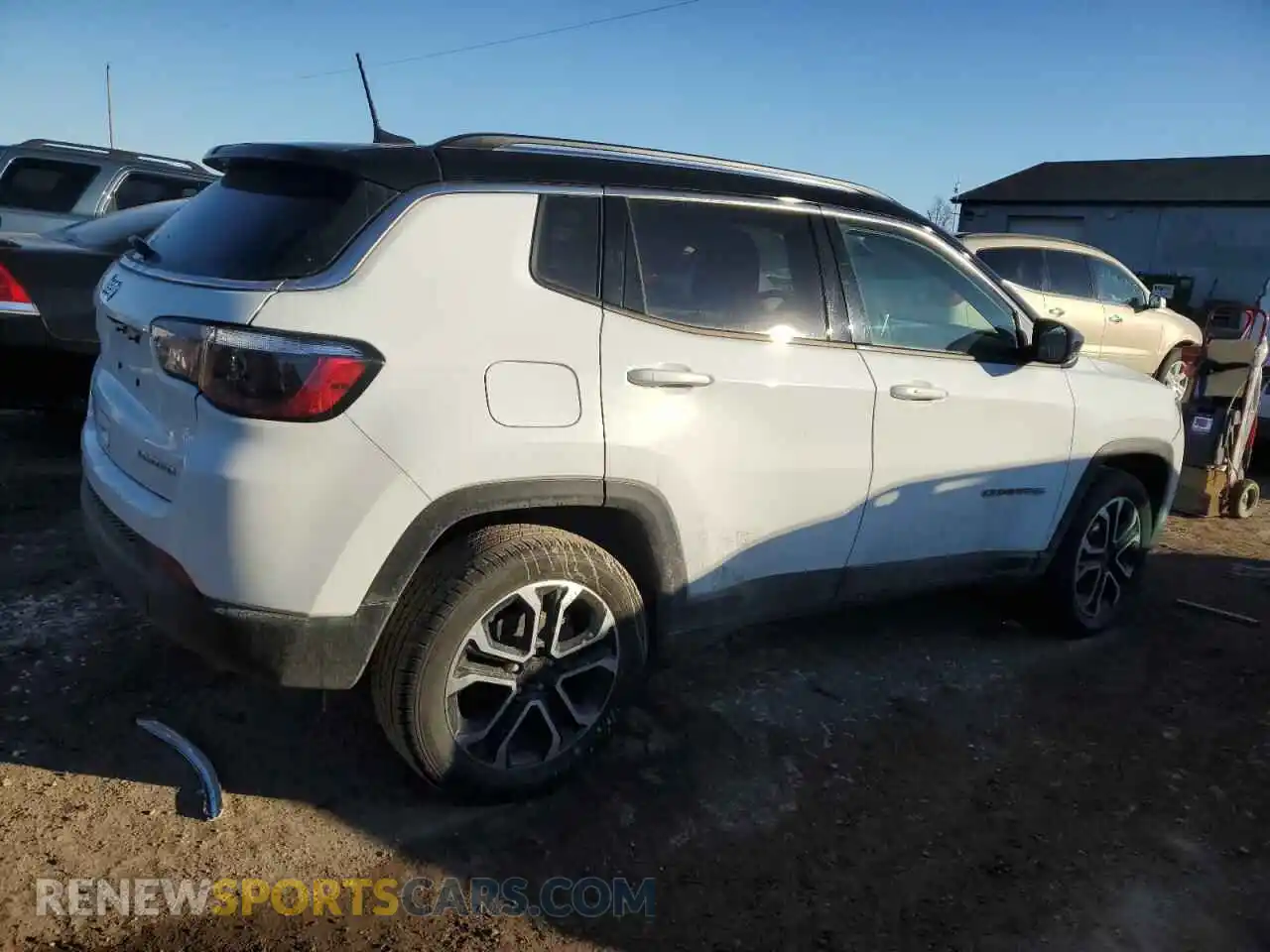 3 Photograph of a damaged car 3C4NJDCB0NT180288 JEEP COMPASS 2022