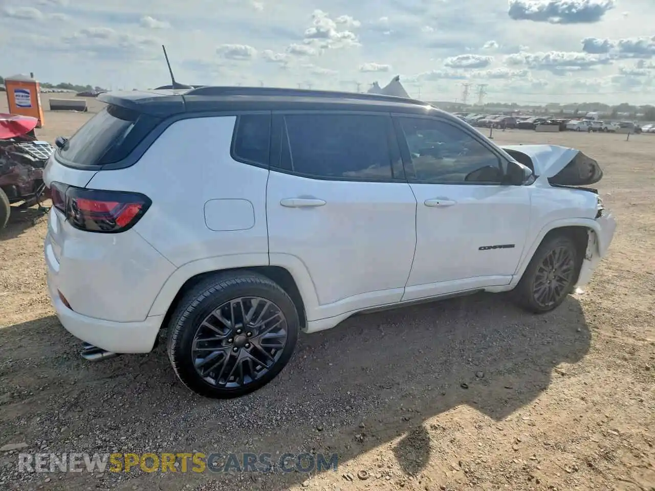 3 Photograph of a damaged car 3C4NJDCB0NT183952 JEEP COMPASS 2022