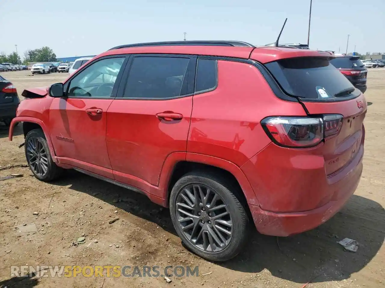 2 Photograph of a damaged car 3C4NJDCB0NT197818 JEEP COMPASS 2022