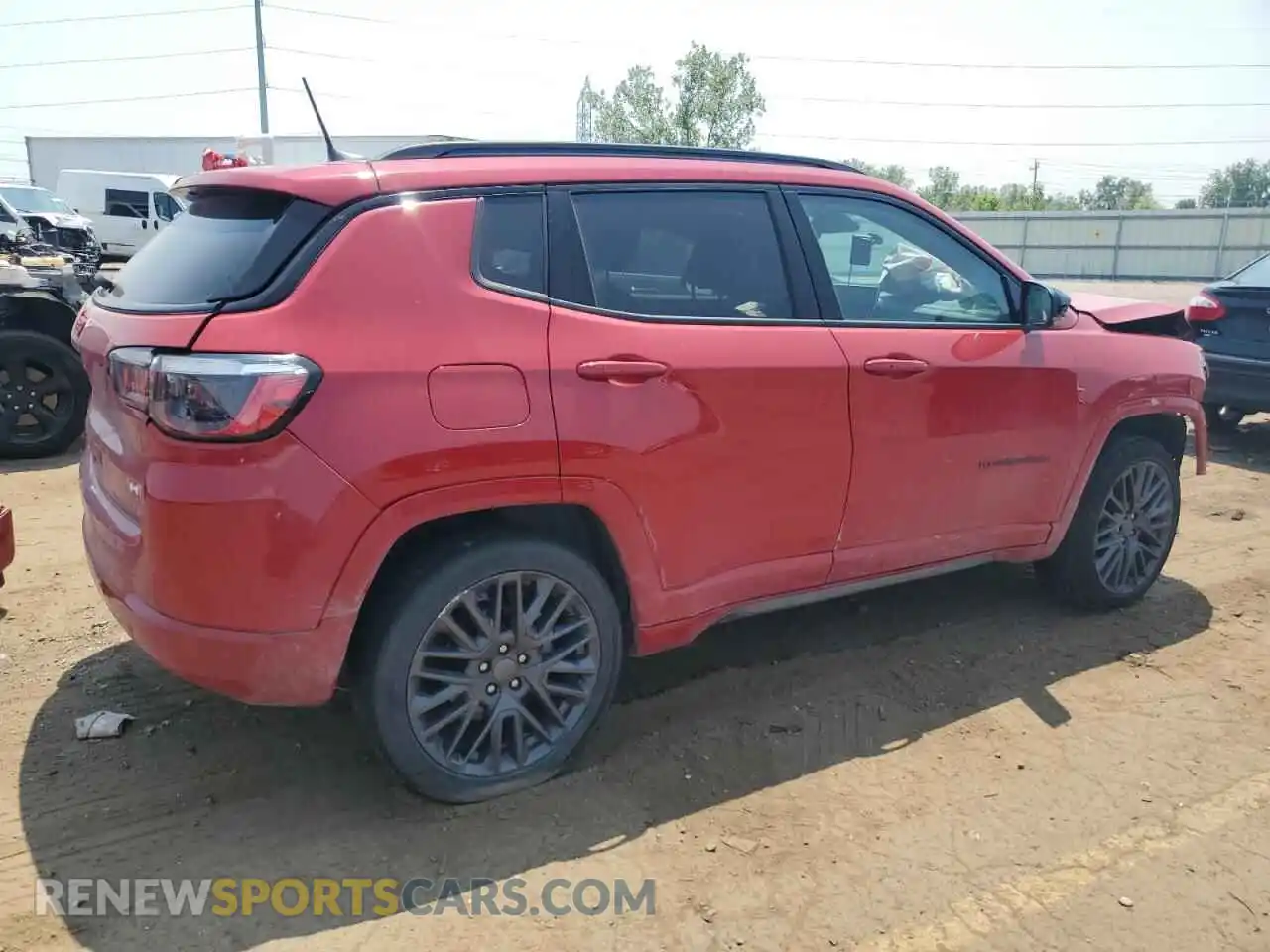 3 Photograph of a damaged car 3C4NJDCB0NT197818 JEEP COMPASS 2022