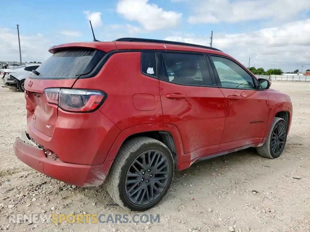 3 Photograph of a damaged car 3C4NJDCB0NT236536 JEEP COMPASS 2022
