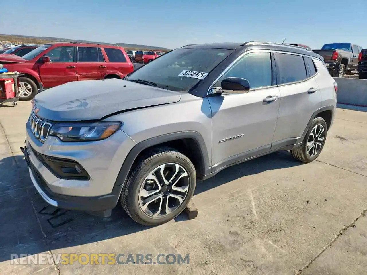 1 fotografías del automóvil dañado 3C4NJDCB1NT100772 JEEP COMPASS 2022