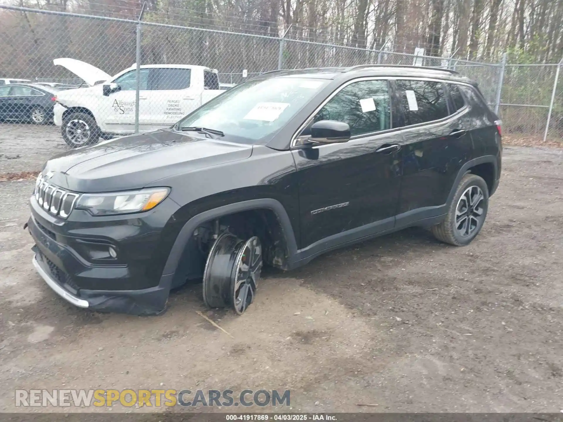 2 Photograph of a damaged car 3C4NJDCB1NT108788 JEEP COMPASS 2022