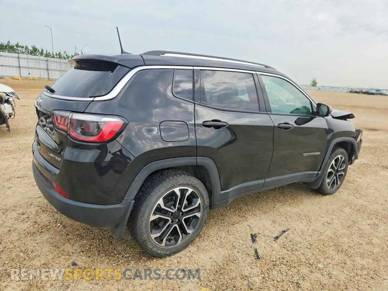 3 fotografías del automóvil dañado 3C4NJDCB1NT220653 JEEP COMPASS 2022