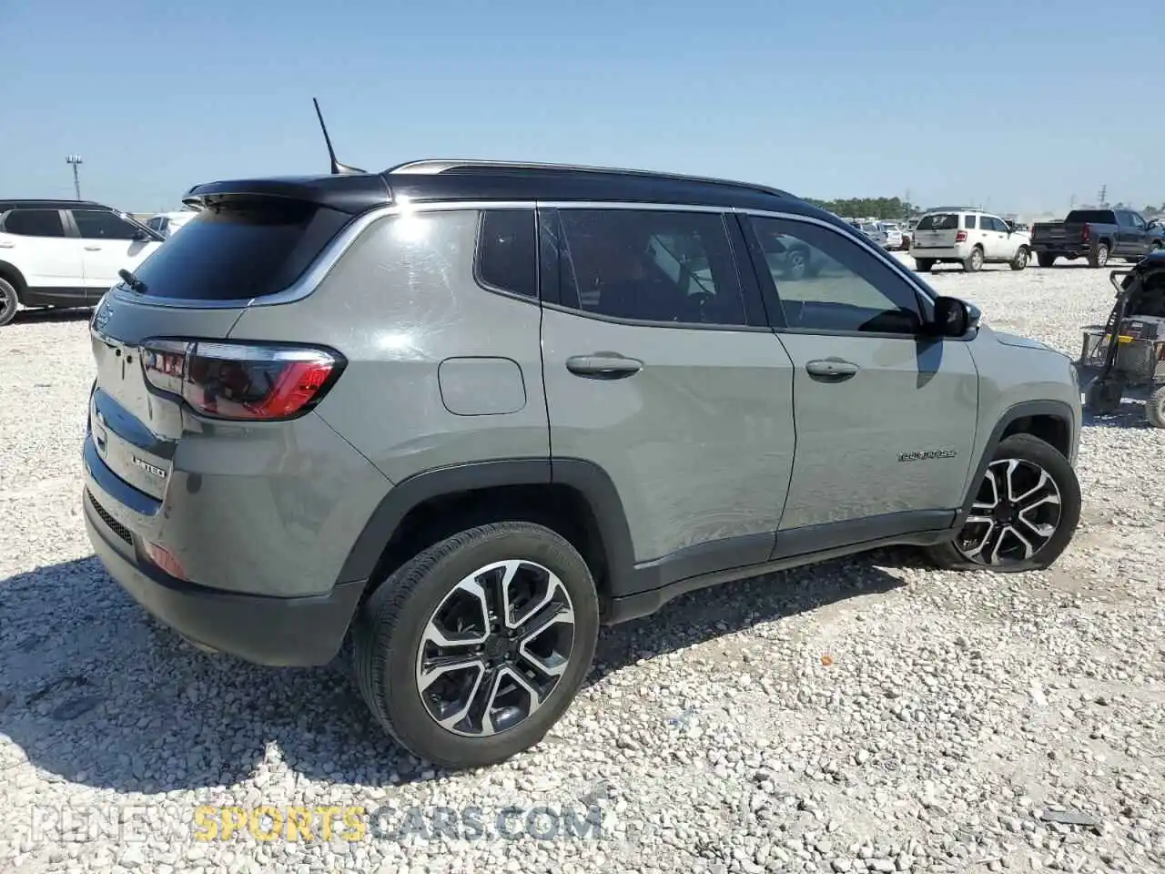 3 Photograph of a damaged car 3C4NJDCB1NT225965 JEEP COMPASS 2022