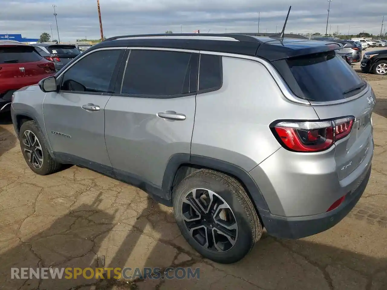 2 Photograph of a damaged car 3C4NJDCB2NT105348 JEEP COMPASS 2022
