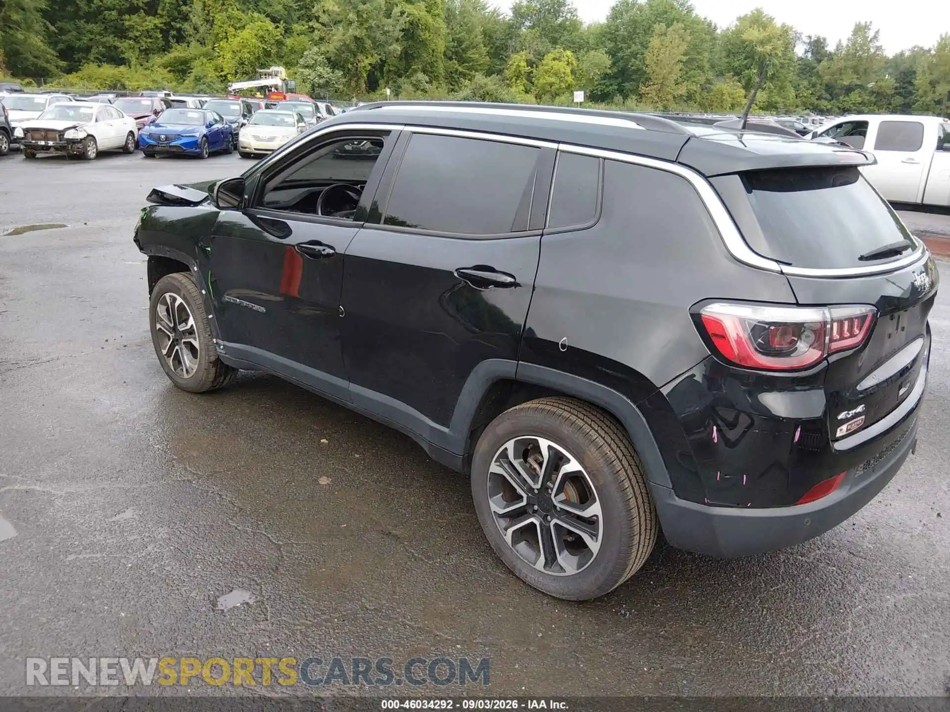 3 Photograph of a damaged car 3C4NJDCB2NT107374 JEEP COMPASS 2022