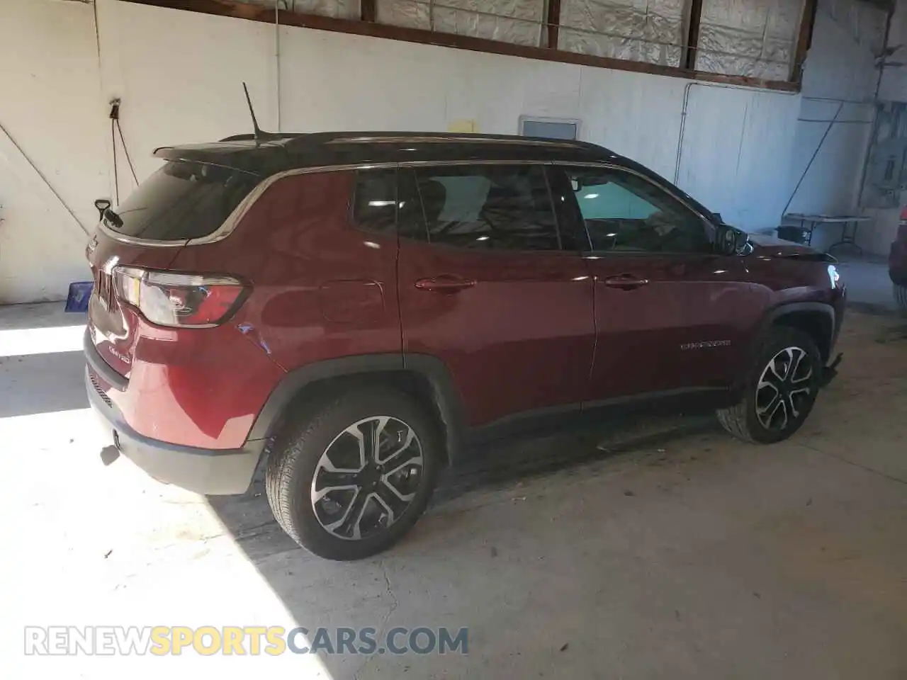 3 Photograph of a damaged car 3C4NJDCB2NT148801 JEEP COMPASS 2022