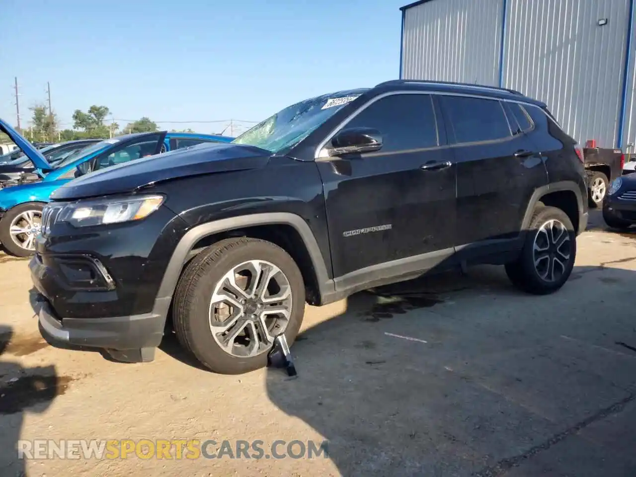 1 Фотография поврежденного автомобиля 3C4NJDCB2NT153724 JEEP COMPASS 2022