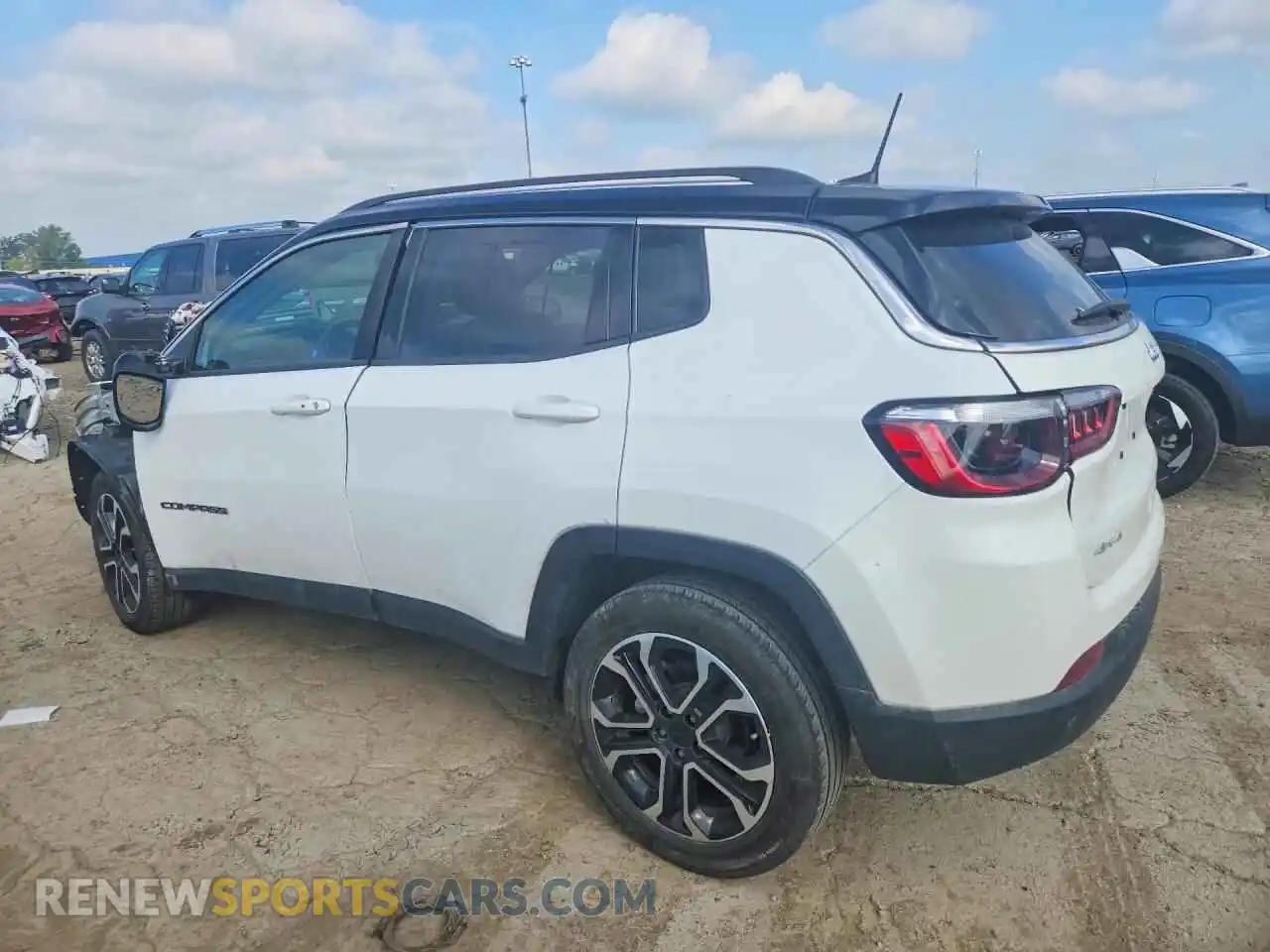 2 Фотография поврежденного автомобиля 3C4NJDCB2NT154856 JEEP COMPASS 2022