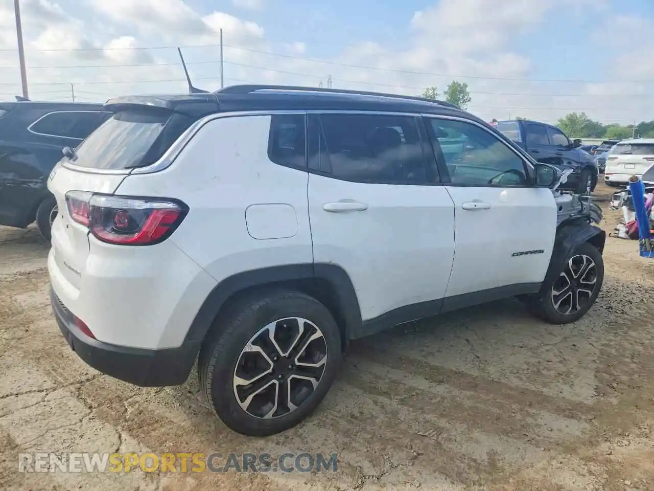 3 Фотография поврежденного автомобиля 3C4NJDCB2NT154856 JEEP COMPASS 2022