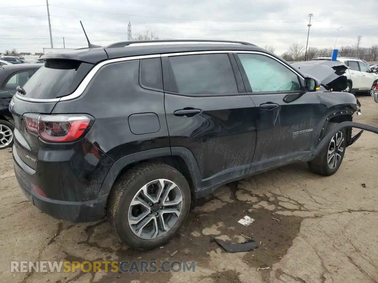 3 Photograph of a damaged car 3C4NJDCB2NT174427 JEEP COMPASS 2022