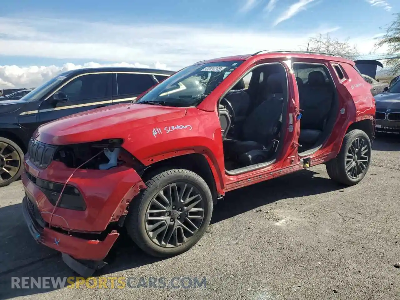 1 fotografías del automóvil dañado 3C4NJDCB2NT234142 JEEP COMPASS 2022