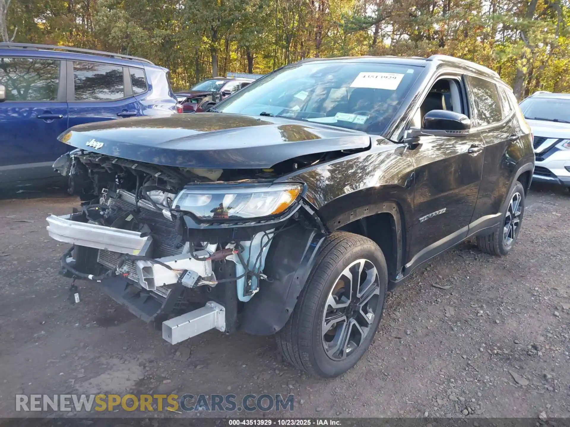 2 Photograph of a damaged car 3C4NJDCB3NT150167 JEEP COMPASS 2022
