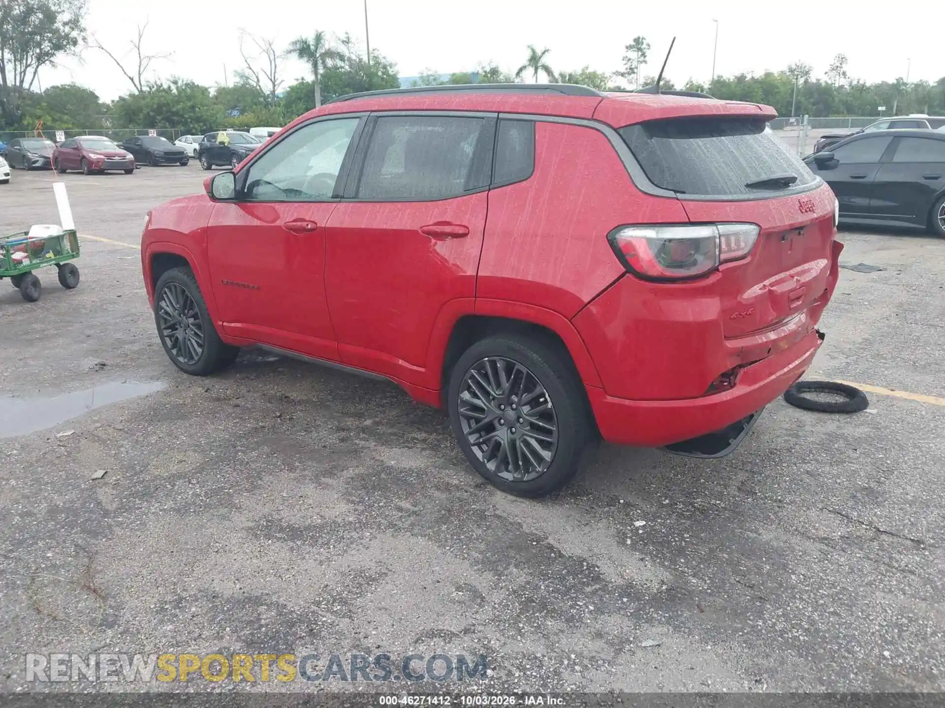 3 Photograph of a damaged car 3C4NJDCB3NT154977 JEEP COMPASS 2022