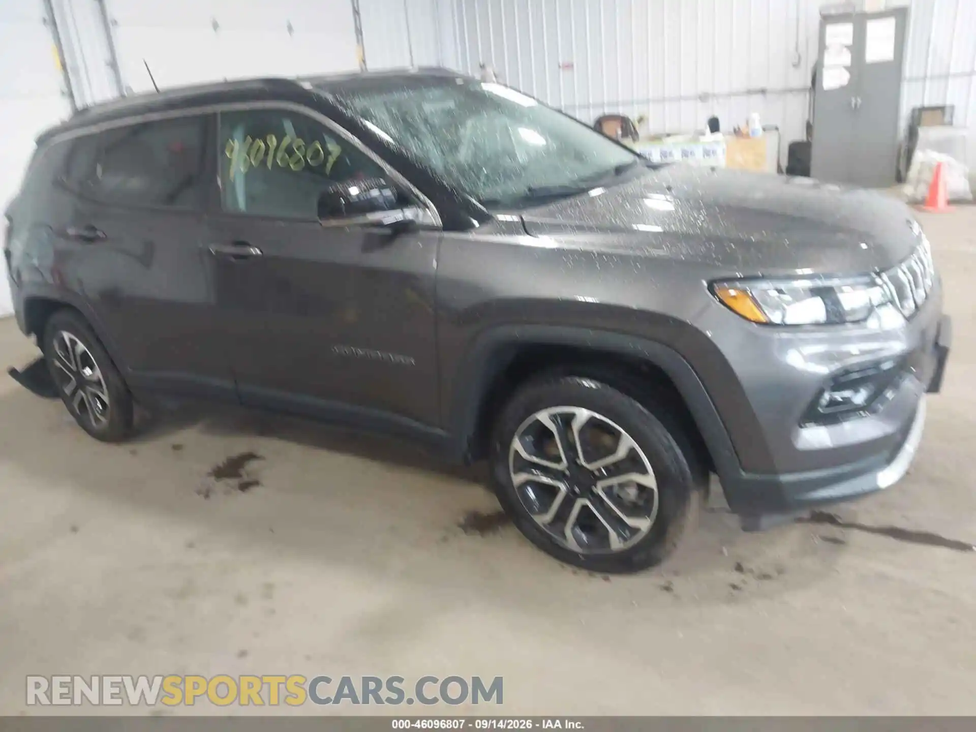 1 Photograph of a damaged car 3C4NJDCB3NT159032 JEEP COMPASS 2022
