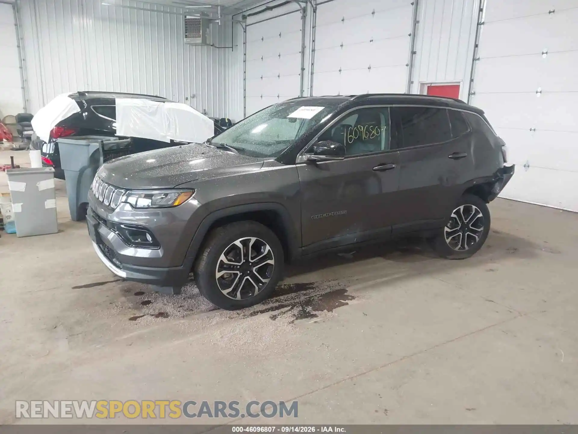 2 Photograph of a damaged car 3C4NJDCB3NT159032 JEEP COMPASS 2022