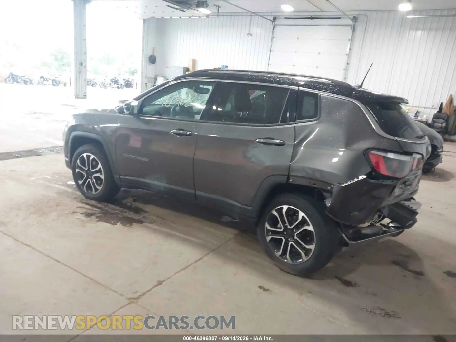 3 Photograph of a damaged car 3C4NJDCB3NT159032 JEEP COMPASS 2022