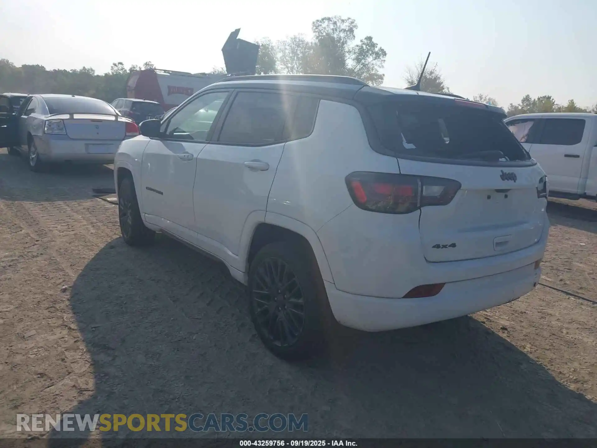 3 Photograph of a damaged car 3C4NJDCB3NT160231 JEEP COMPASS 2022