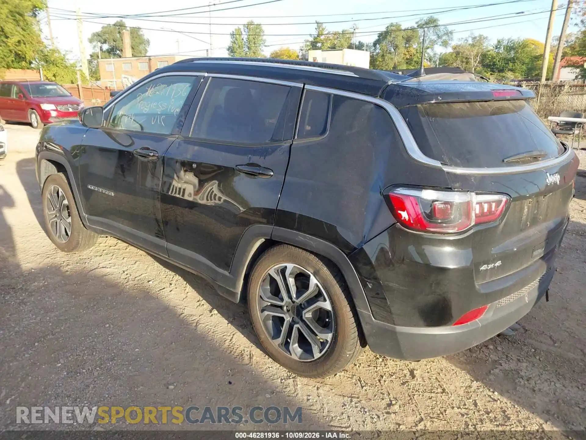 3 Photograph of a damaged car 3C4NJDCB3NT174632 JEEP COMPASS 2022
