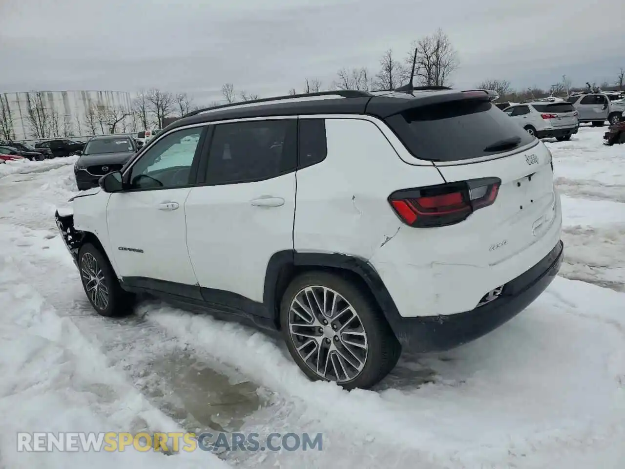 2 Photograph of a damaged car 3C4NJDCB3NT180981 JEEP COMPASS 2022