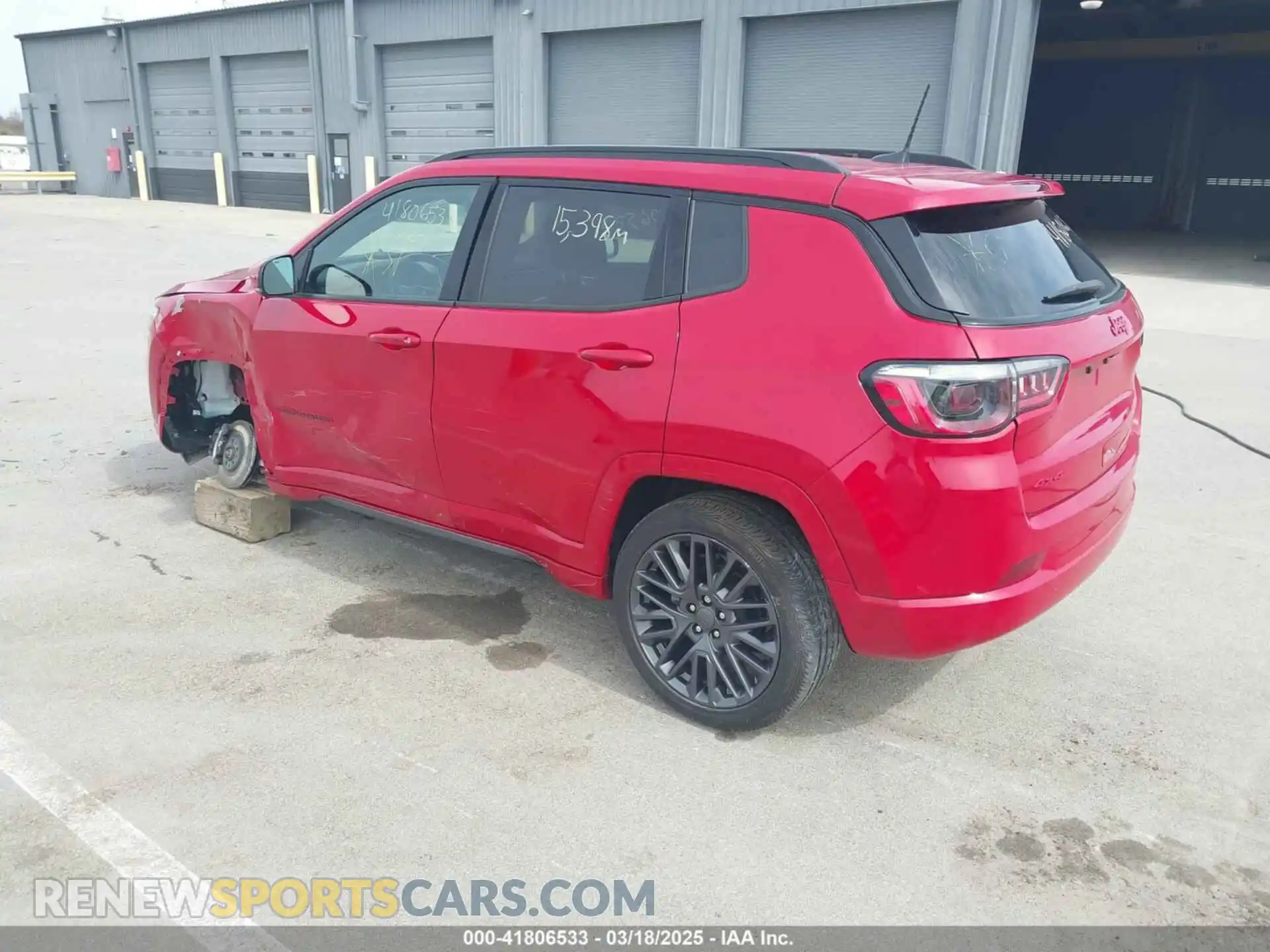 3 Photograph of a damaged car 3C4NJDCB3NT194315 JEEP COMPASS 2022