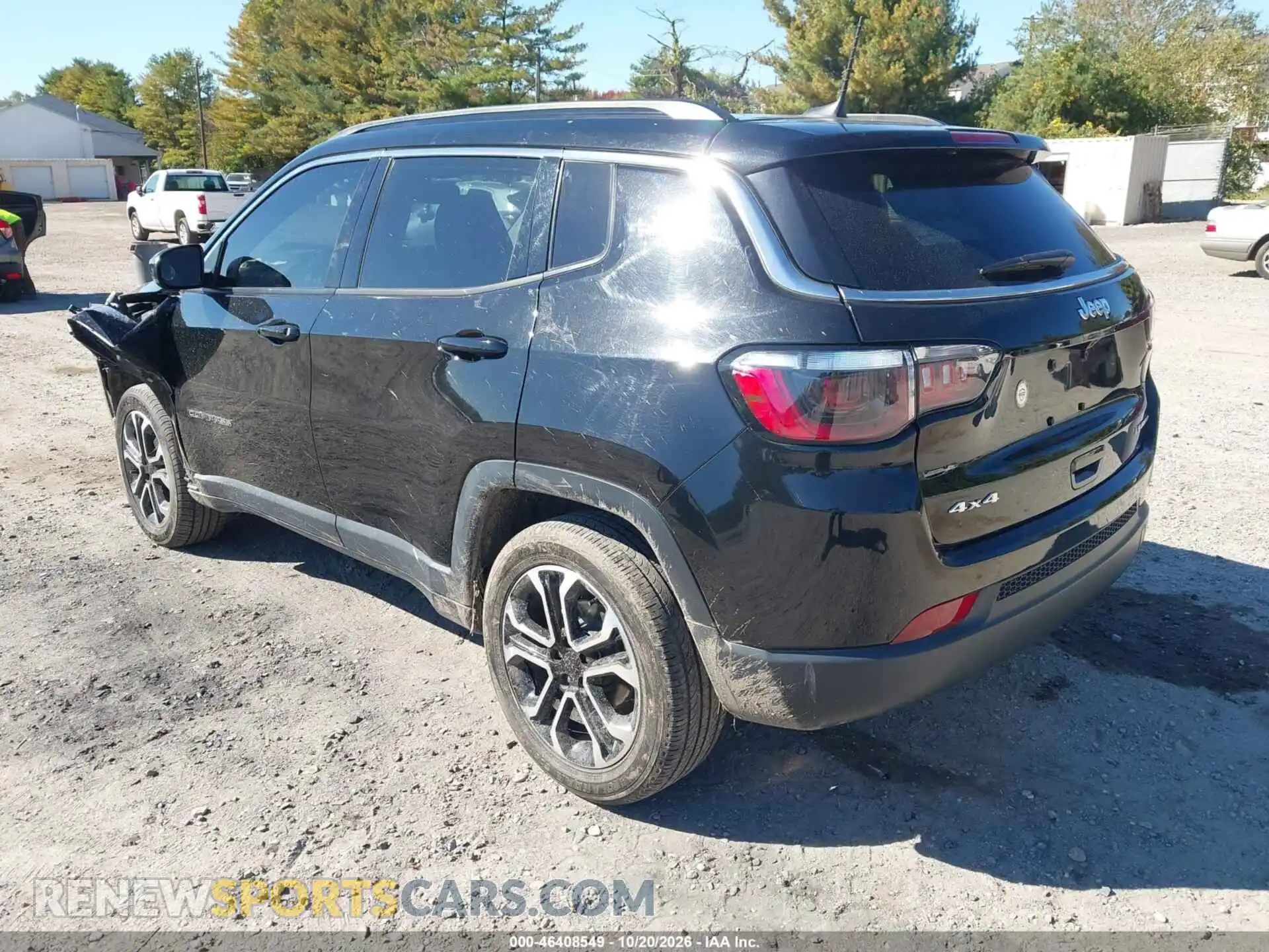 3 Photograph of a damaged car 3C4NJDCB3NT195321 JEEP COMPASS 2022